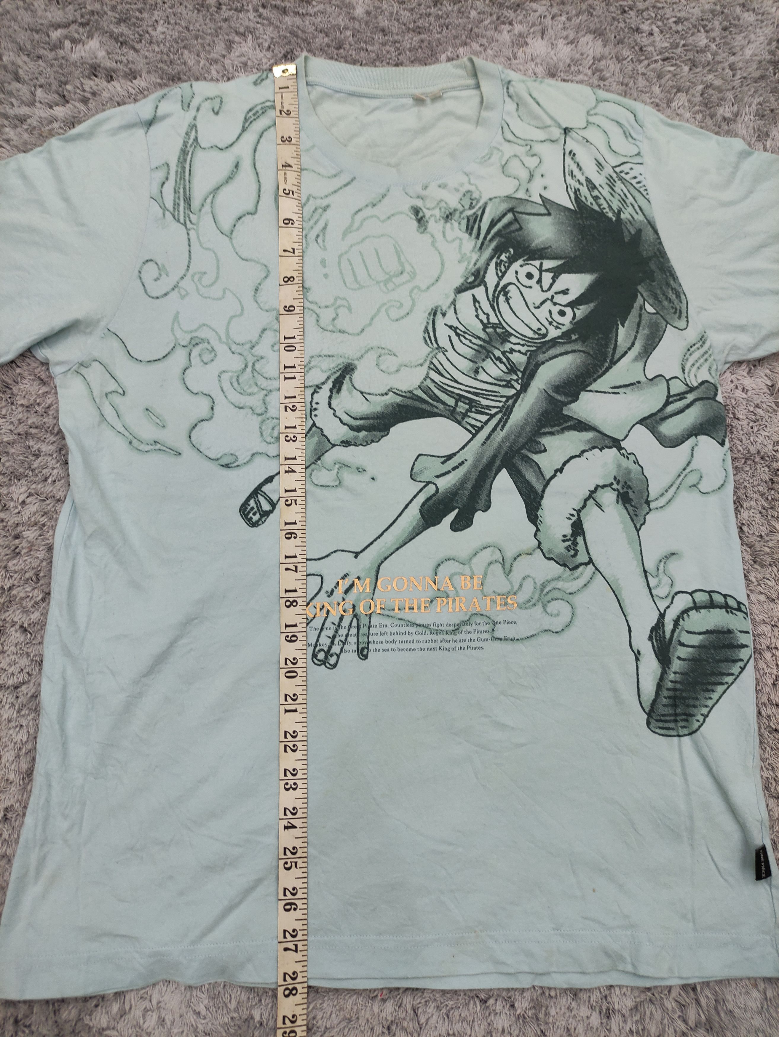 Anime 🔥Monkey D'Luffy One Piece Full Printed Size US L / EU 52-54 / 3 - 8 Thumbnail