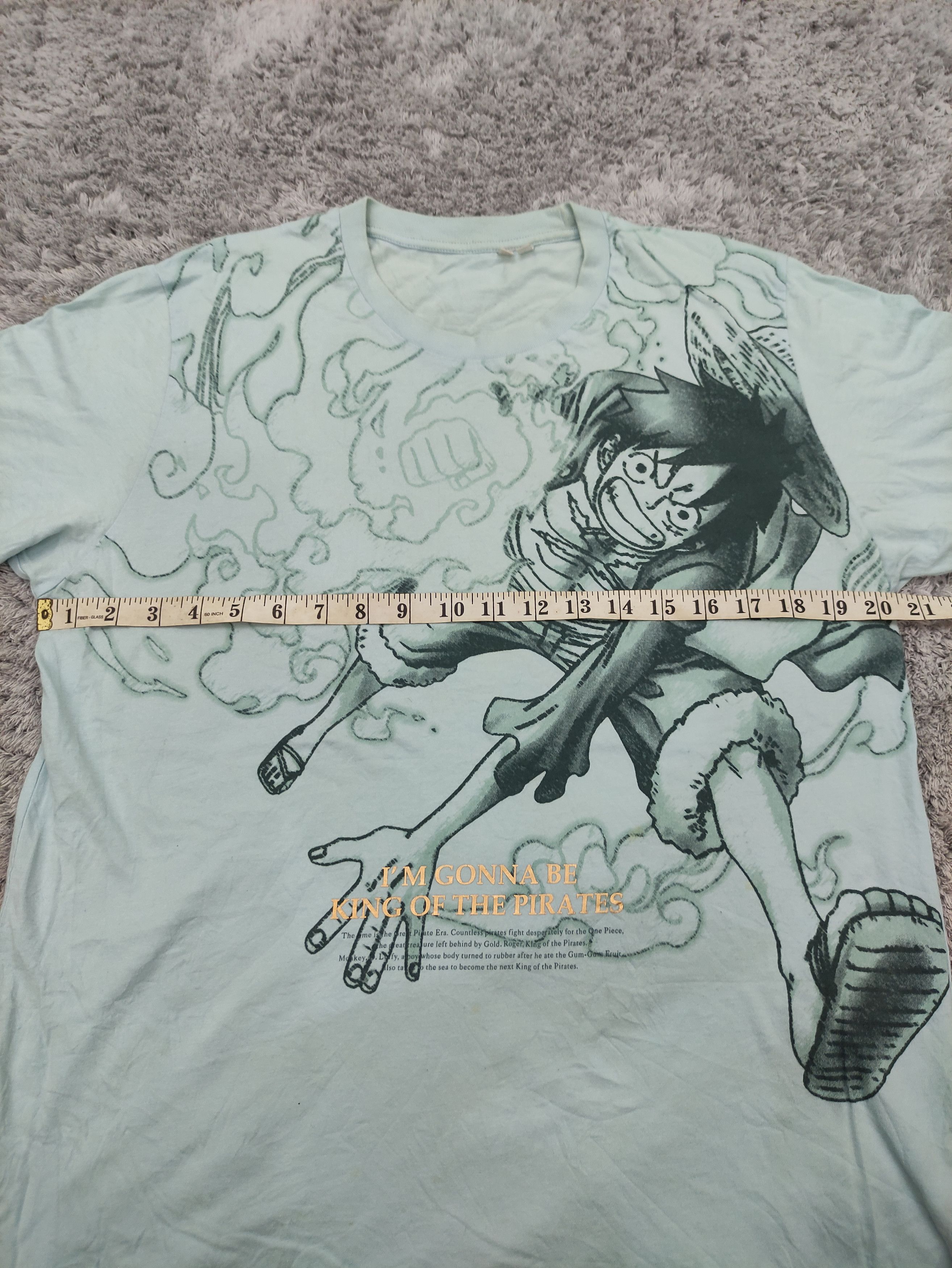 Anime 🔥Monkey D'Luffy One Piece Full Printed Size US L / EU 52-54 / 3 - 9 Thumbnail