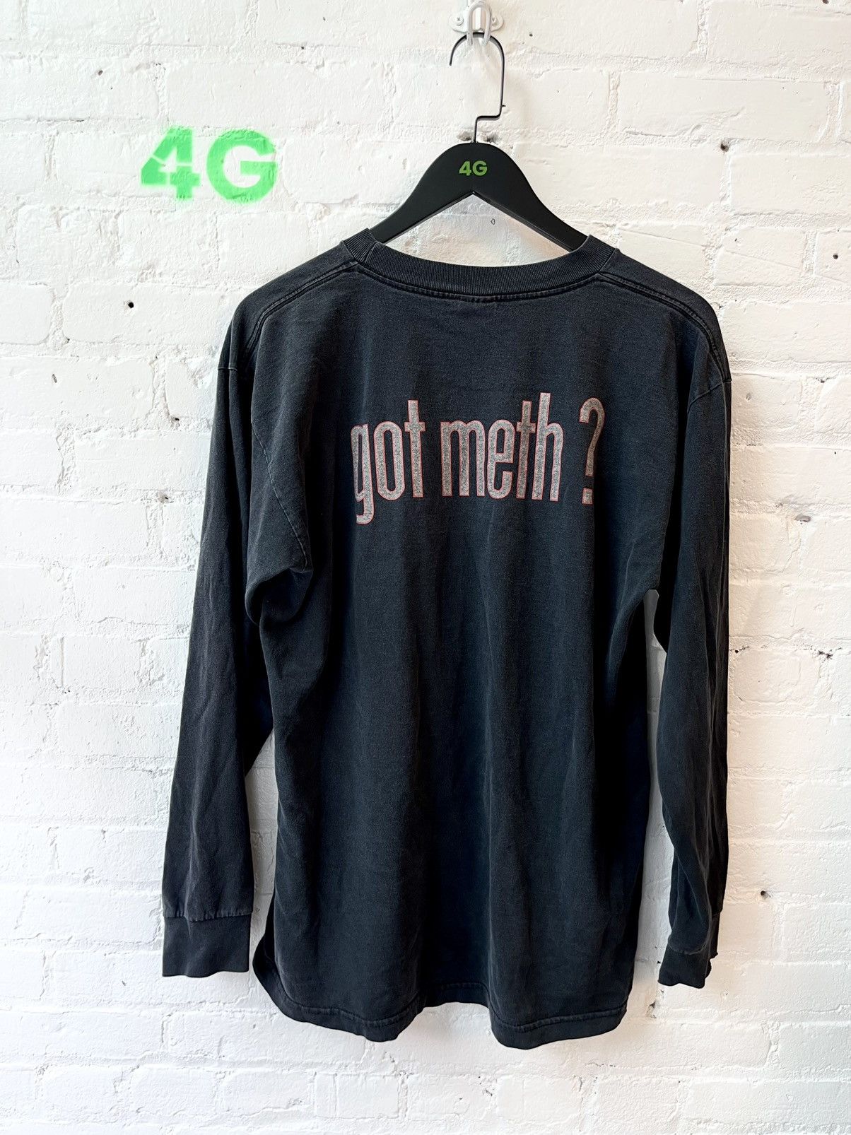Vintage Vintage GOT METH ?! Shirt 4Gseller Size US L / EU 52-54 / 3 - 2 Thumbnail
