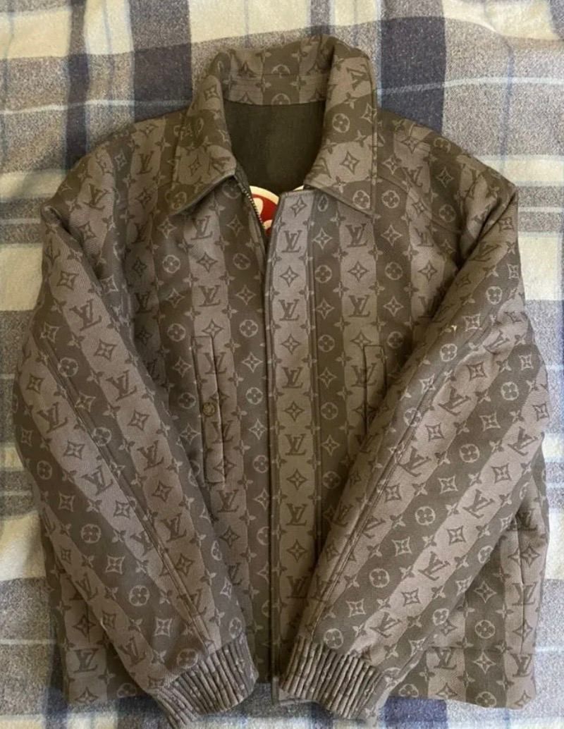 Louis Vuitton × Nigo Louis Vuitton Nigo Reversible Bomber Jacket Size US L / EU 52-54 / 3 - 1 Thumbnail