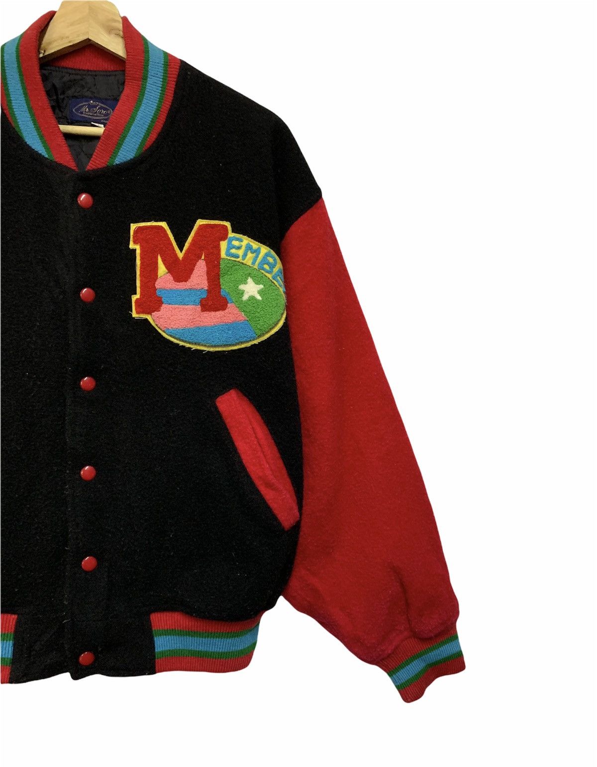 Vintage 🔥VTG WOOL VARSITY JACKETS SPELLOUT Size US M / EU 48-50 / 2 - 3 Thumbnail