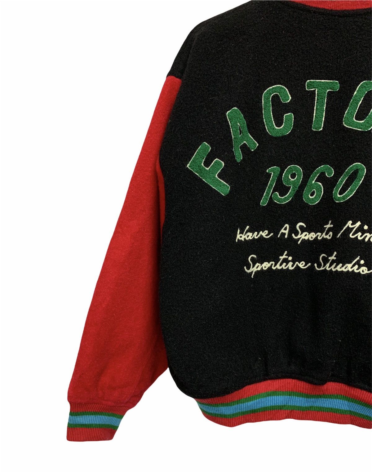 Vintage 🔥VTG WOOL VARSITY JACKETS SPELLOUT Size US M / EU 48-50 / 2 - 6 Thumbnail