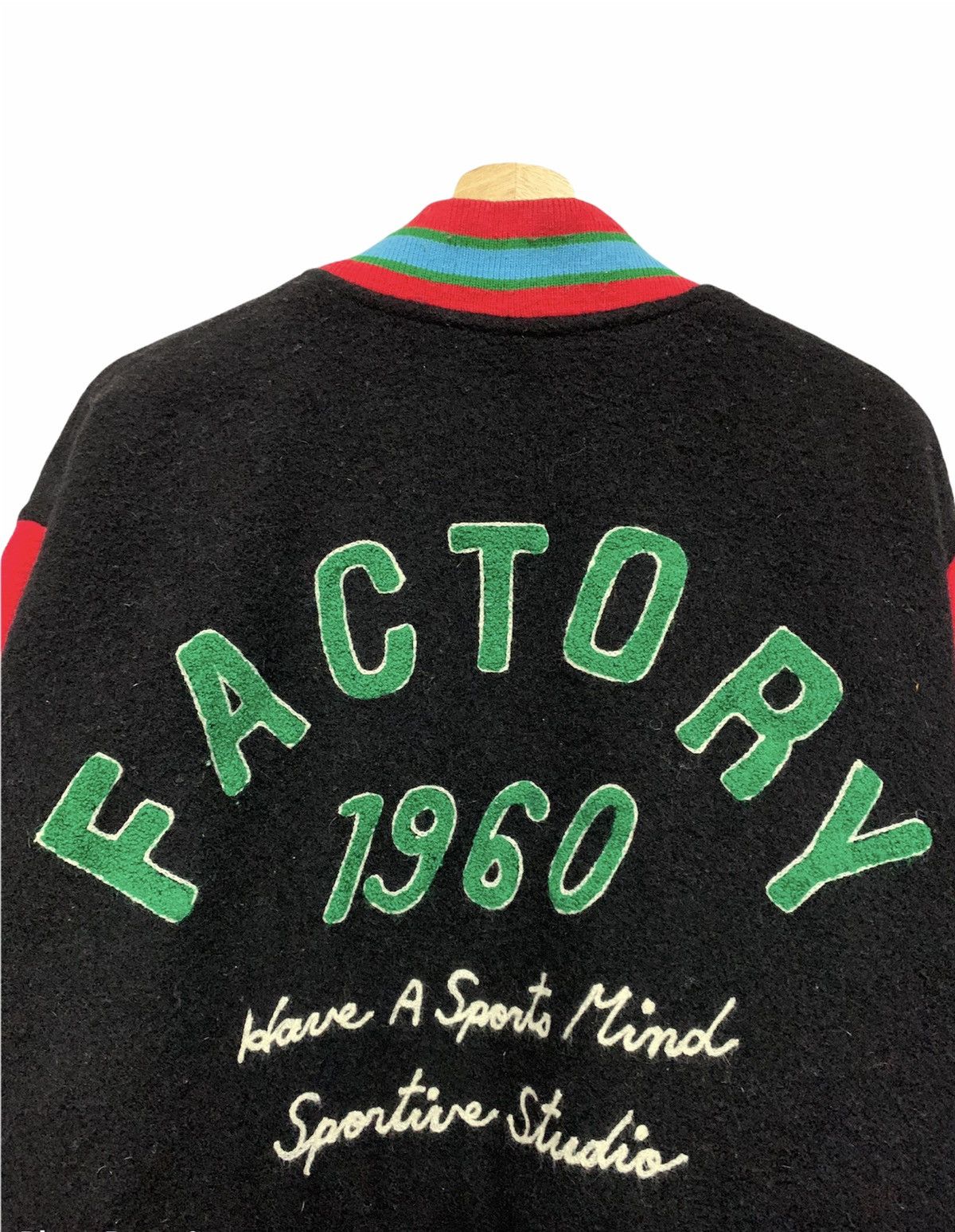Vintage 🔥VTG WOOL VARSITY JACKETS SPELLOUT Size US M / EU 48-50 / 2 - 8 Thumbnail