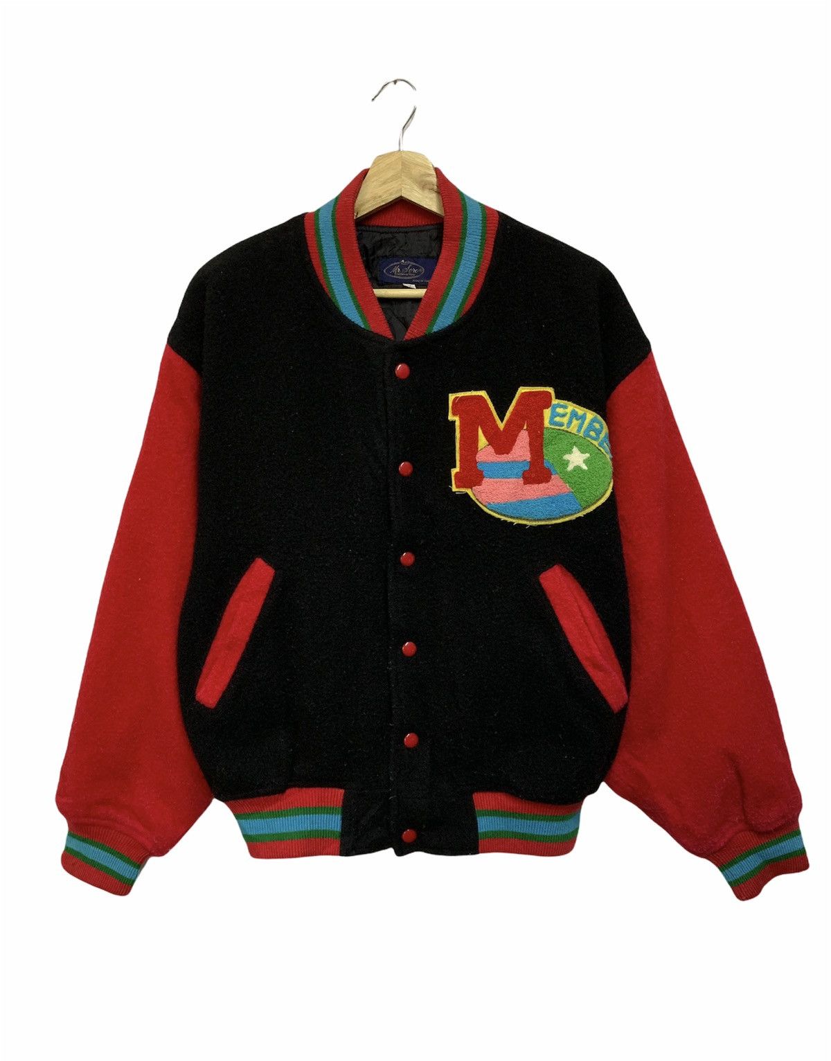 Vintage 🔥VTG WOOL VARSITY JACKETS SPELLOUT Size US M / EU 48-50 / 2 - 1 Thumbnail