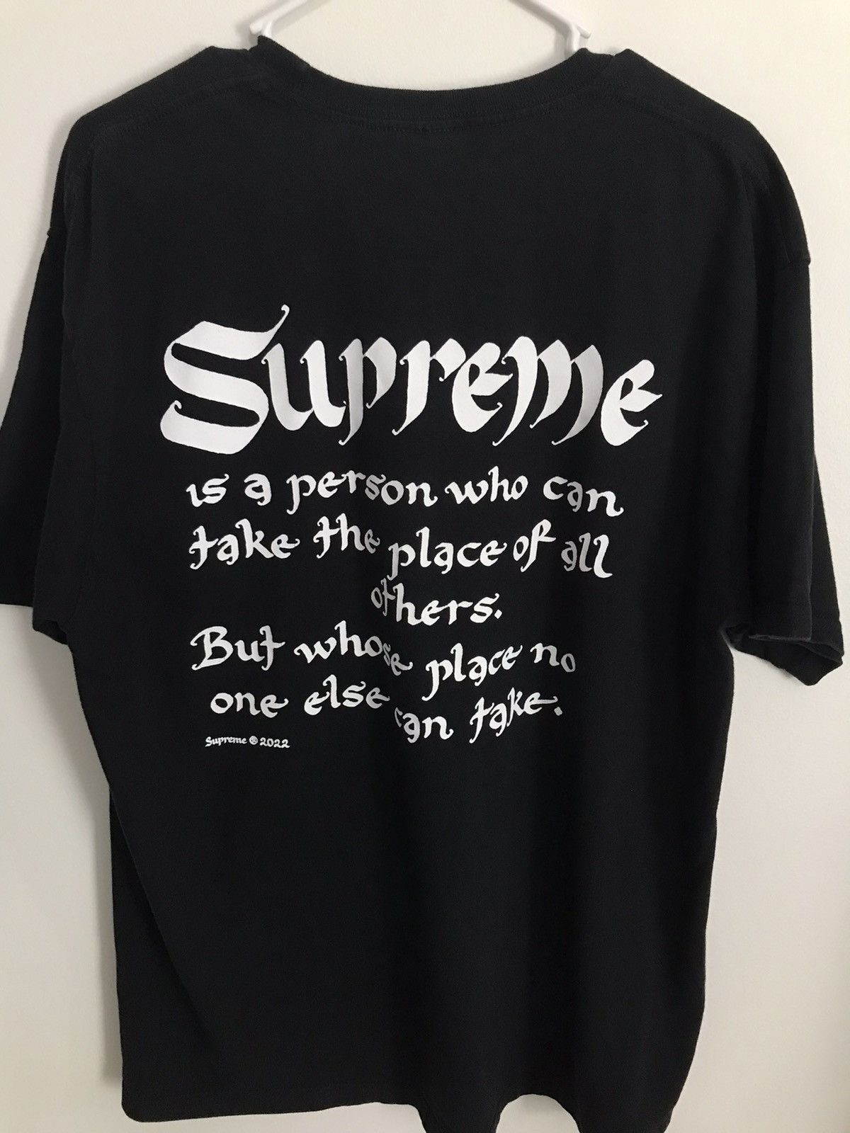 Supreme Supreme Person Tee Size US XL / EU 56 / 4 - 3 Thumbnail