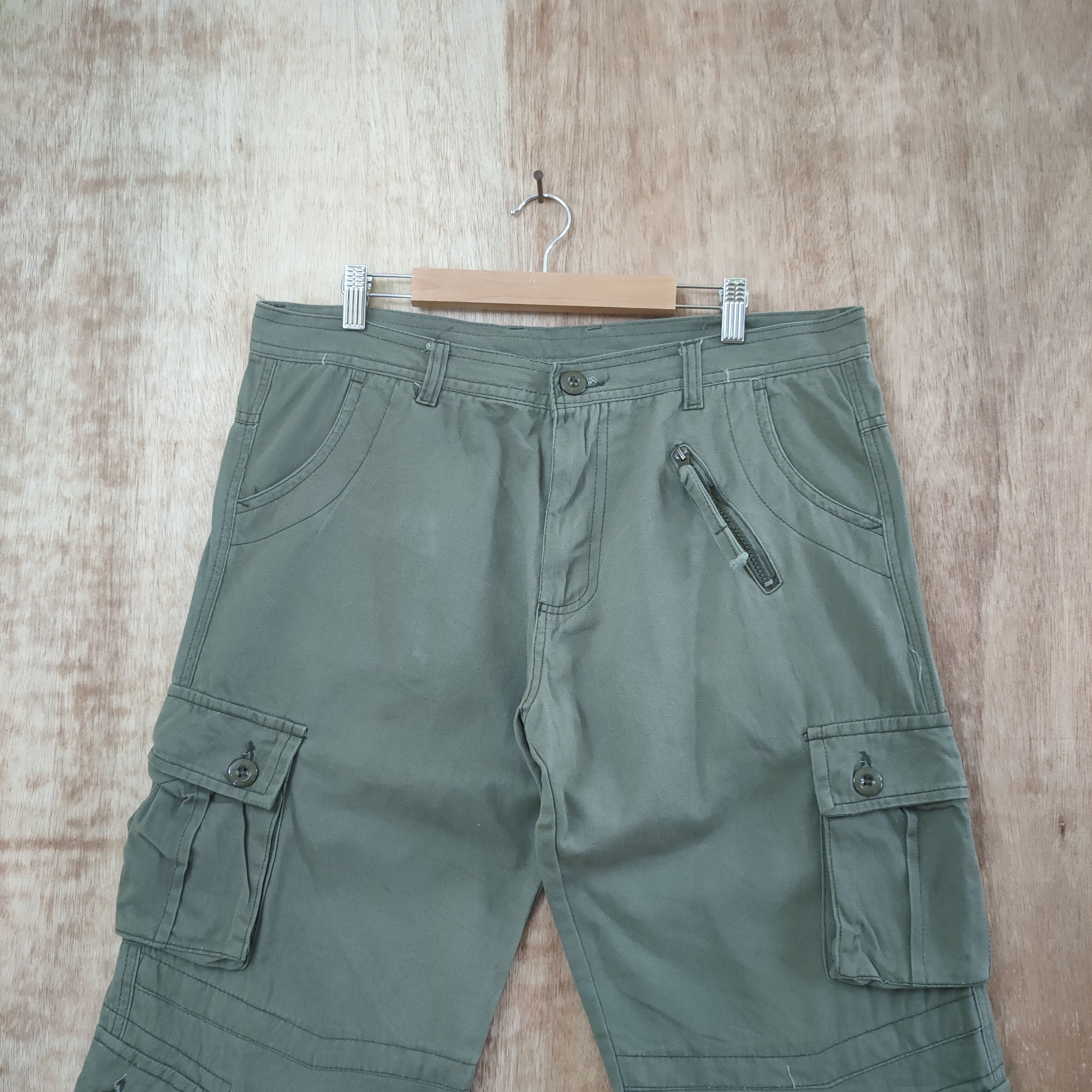 Japanese Brand × Vintage VINTAGE STYLE 9 POCKET CARGO PANTS Size US 36 / EU 52 - 4 Thumbnail
