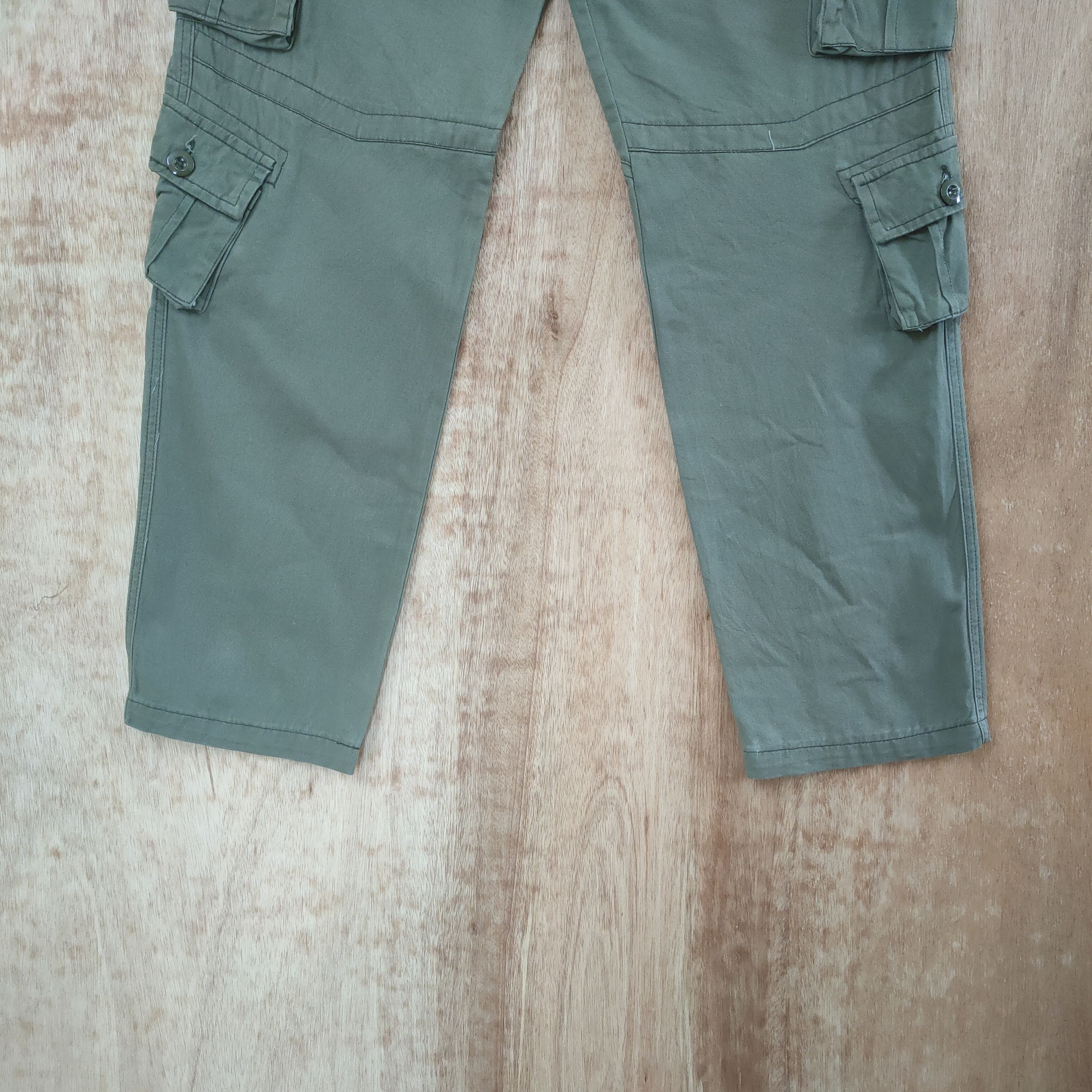 Japanese Brand × Vintage VINTAGE STYLE 9 POCKET CARGO PANTS Size US 36 / EU 52 - 5 Thumbnail