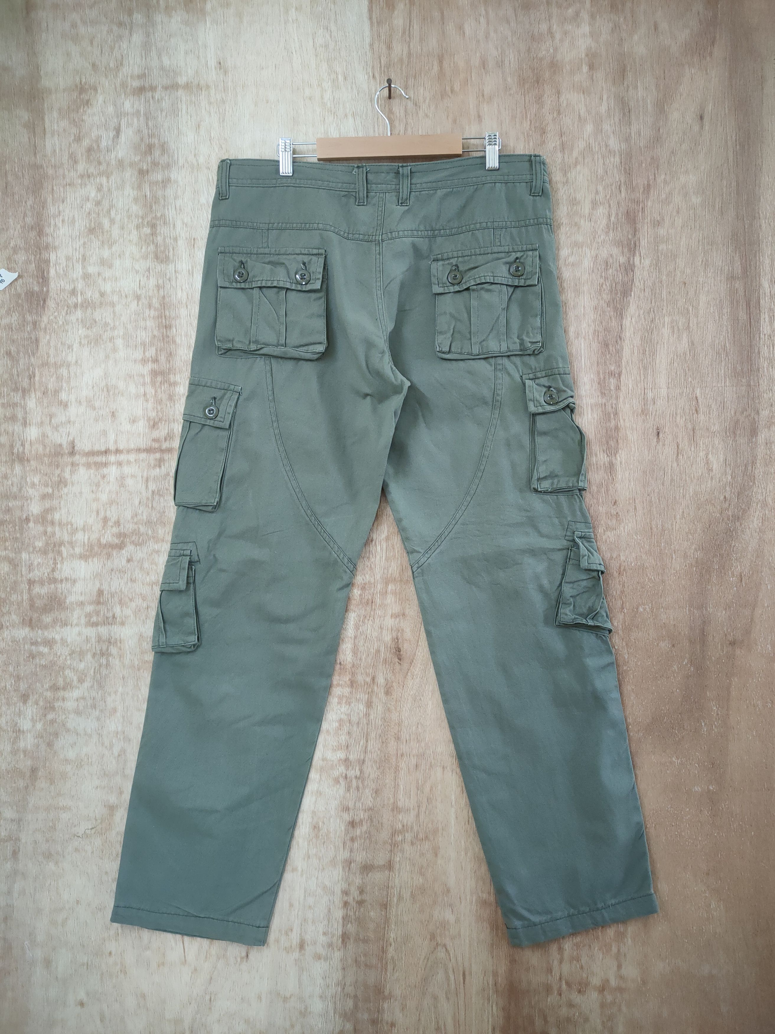 Japanese Brand × Vintage VINTAGE STYLE 9 POCKET CARGO PANTS Size US 36 / EU 52 - 3 Thumbnail