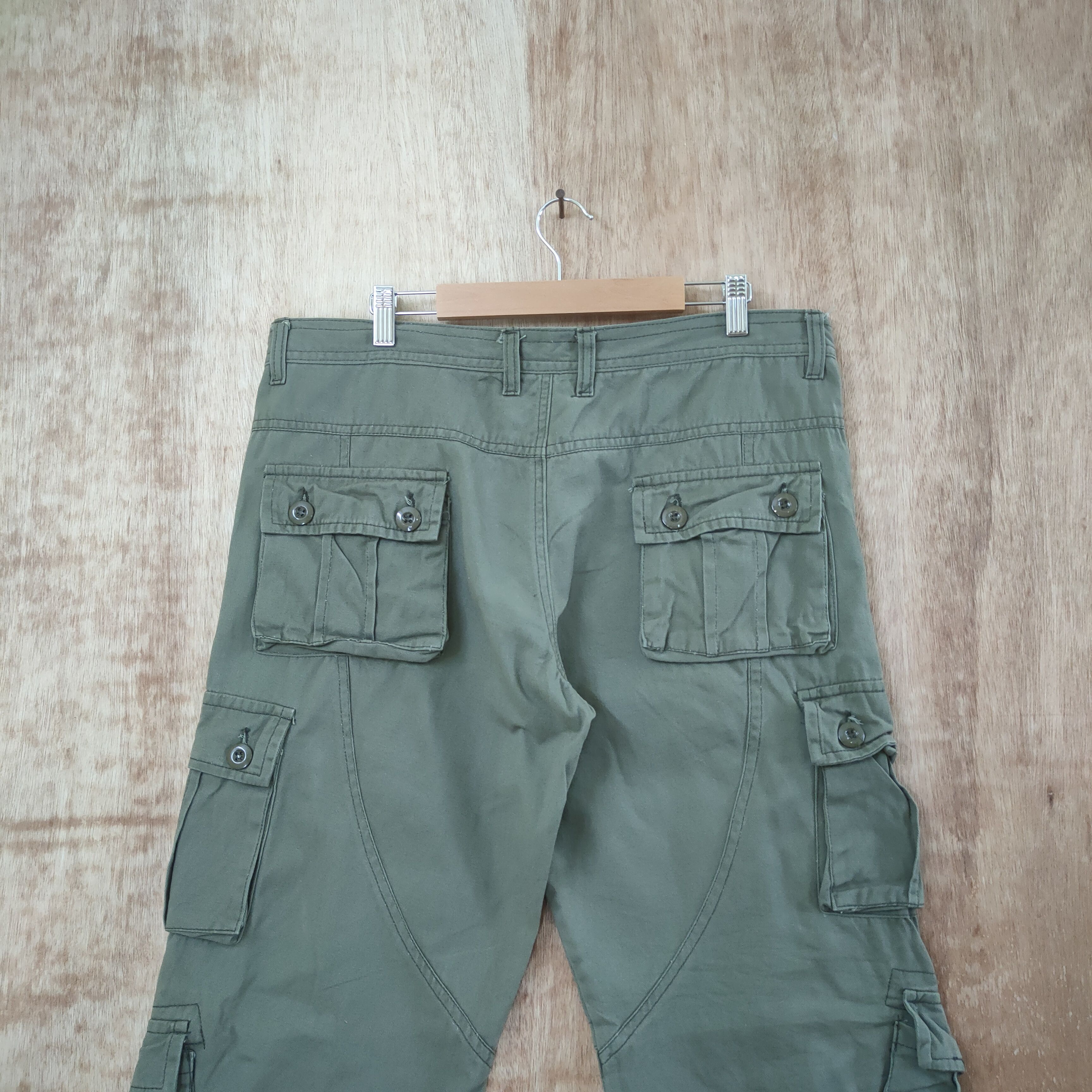 Japanese Brand × Vintage VINTAGE STYLE 9 POCKET CARGO PANTS Size US 36 / EU 52 - 6 Thumbnail