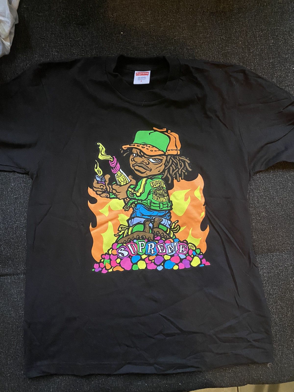 Supreme Supreme Molotov Kid Tee SS19 (Black) size small Size US S / EU 44-46 / 1 - 1 Thumbnail