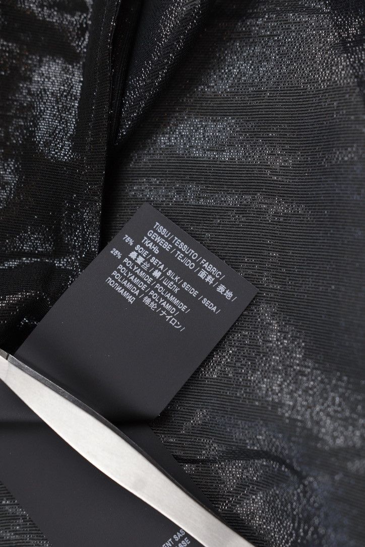 Saint Laurent Paris FW19 Saint Laurent Runway Pleated Glitter Silk Shirt Size US S / EU 44-46 / 1 - 14 Thumbnail