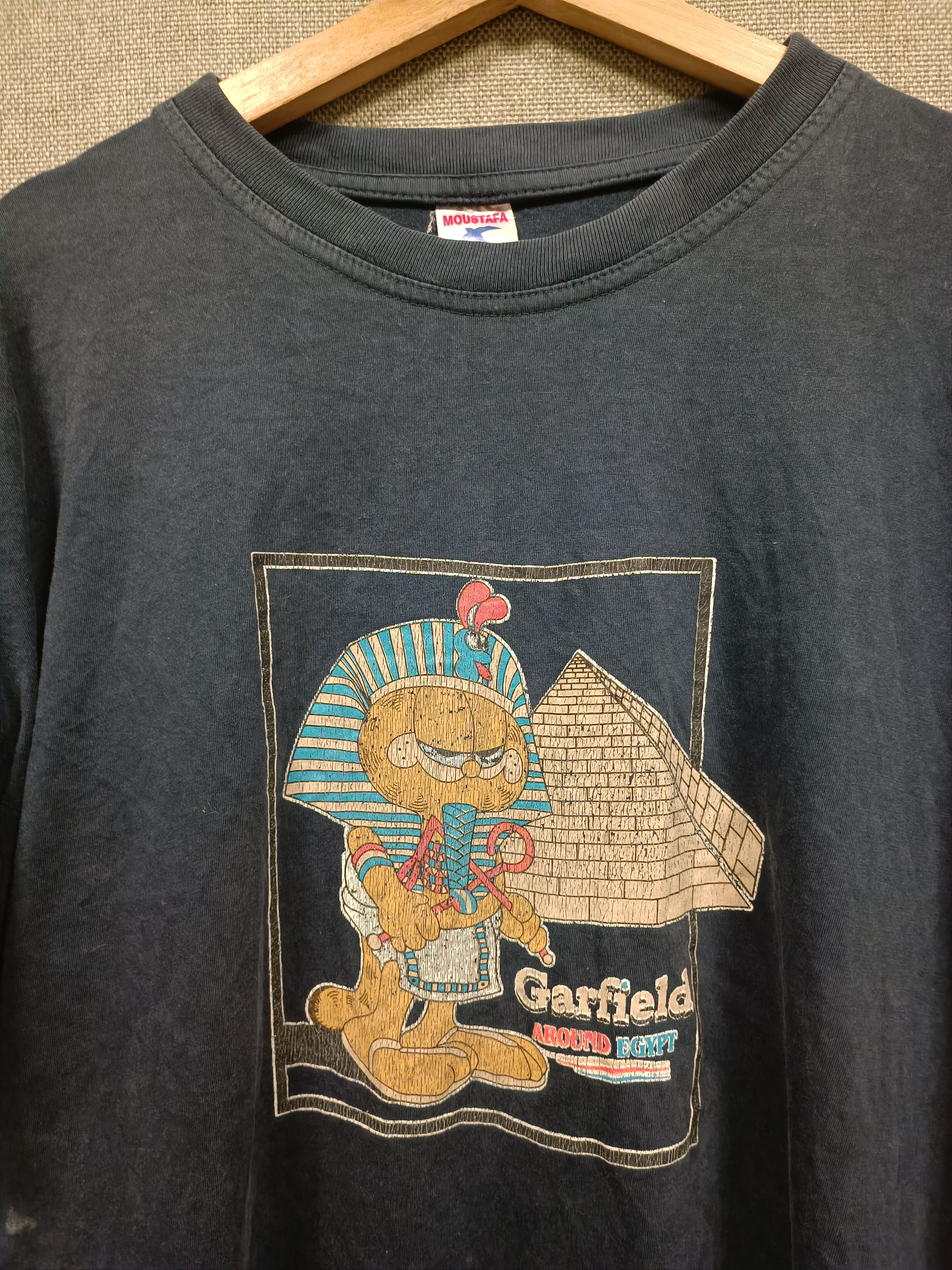 Cartoon Network × Vintage vintage t shirt Garfield around Egypt Size US XXL / EU 58 / 5 - 2 Thumbnail