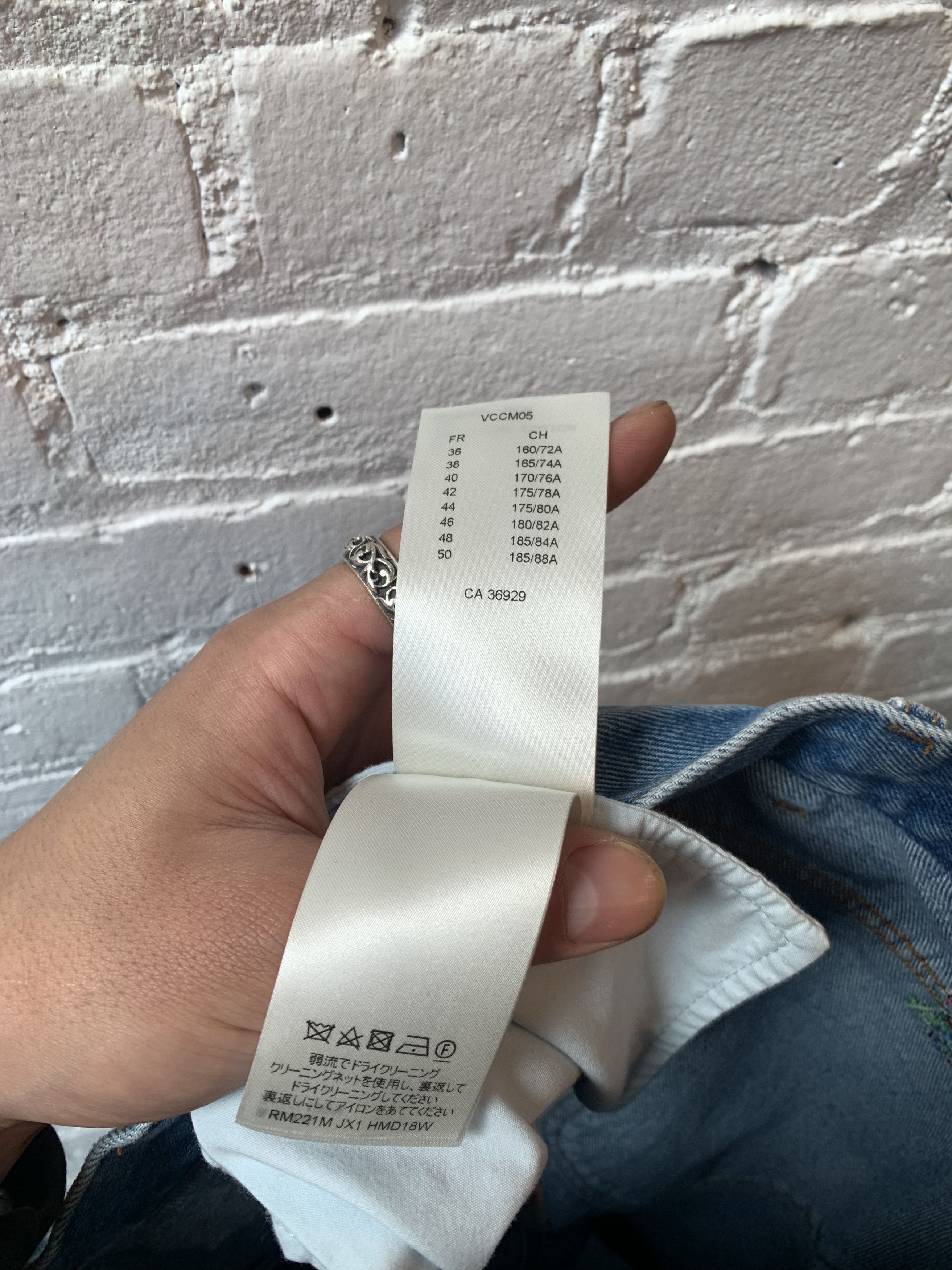 Louis Vuitton × Virgil Abloh Louis Vuitton x Virgil Abloh double knee floral Jeans Size US 38 / EU 54 - 12 Thumbnail