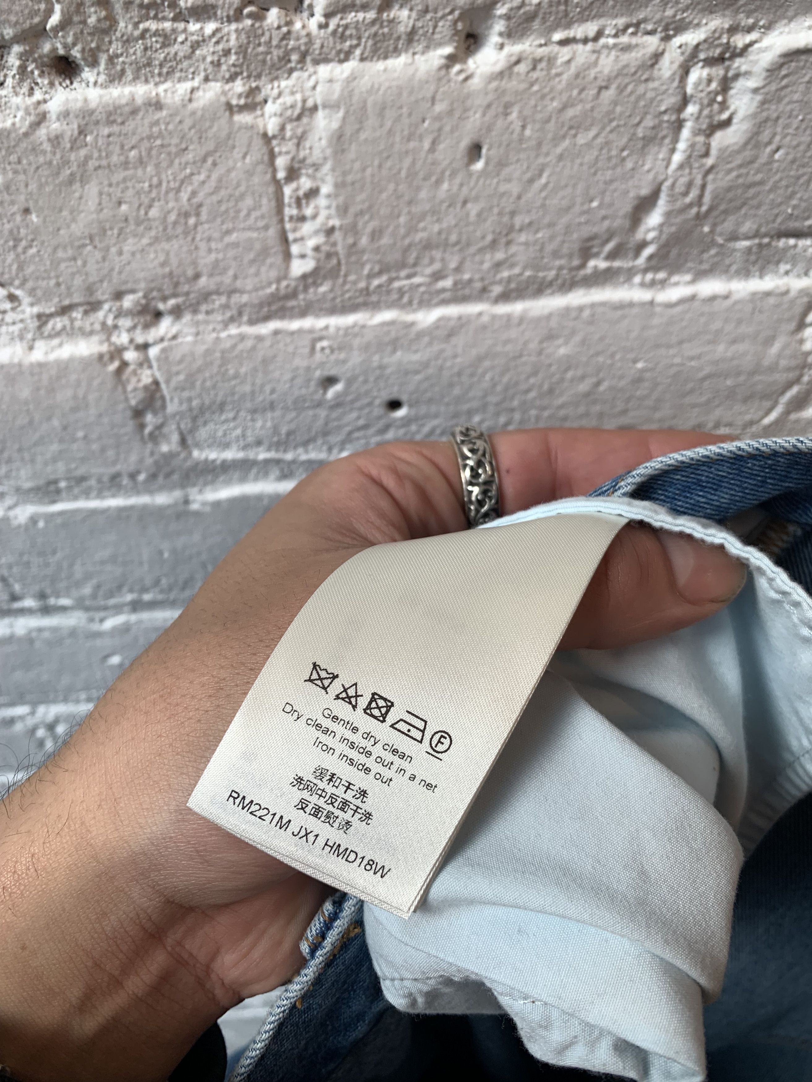 Louis Vuitton × Virgil Abloh Louis Vuitton x Virgil Abloh double knee floral Jeans Size US 38 / EU 54 - 10 Thumbnail