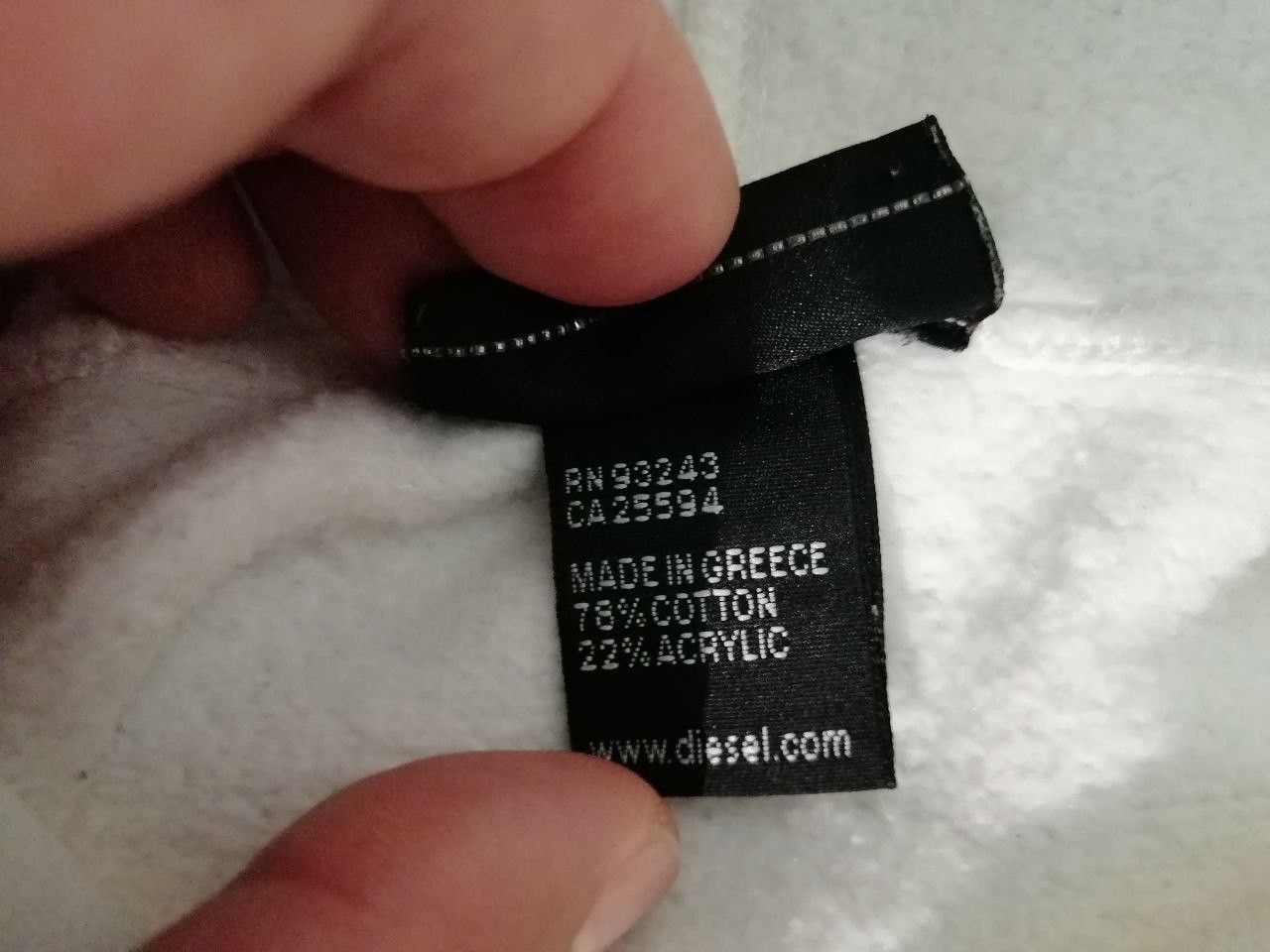 Diesel Chic Vintage Hoodie Diesel with an embroidered letter D Size US L / EU 52-54 / 3 - 7 Thumbnail