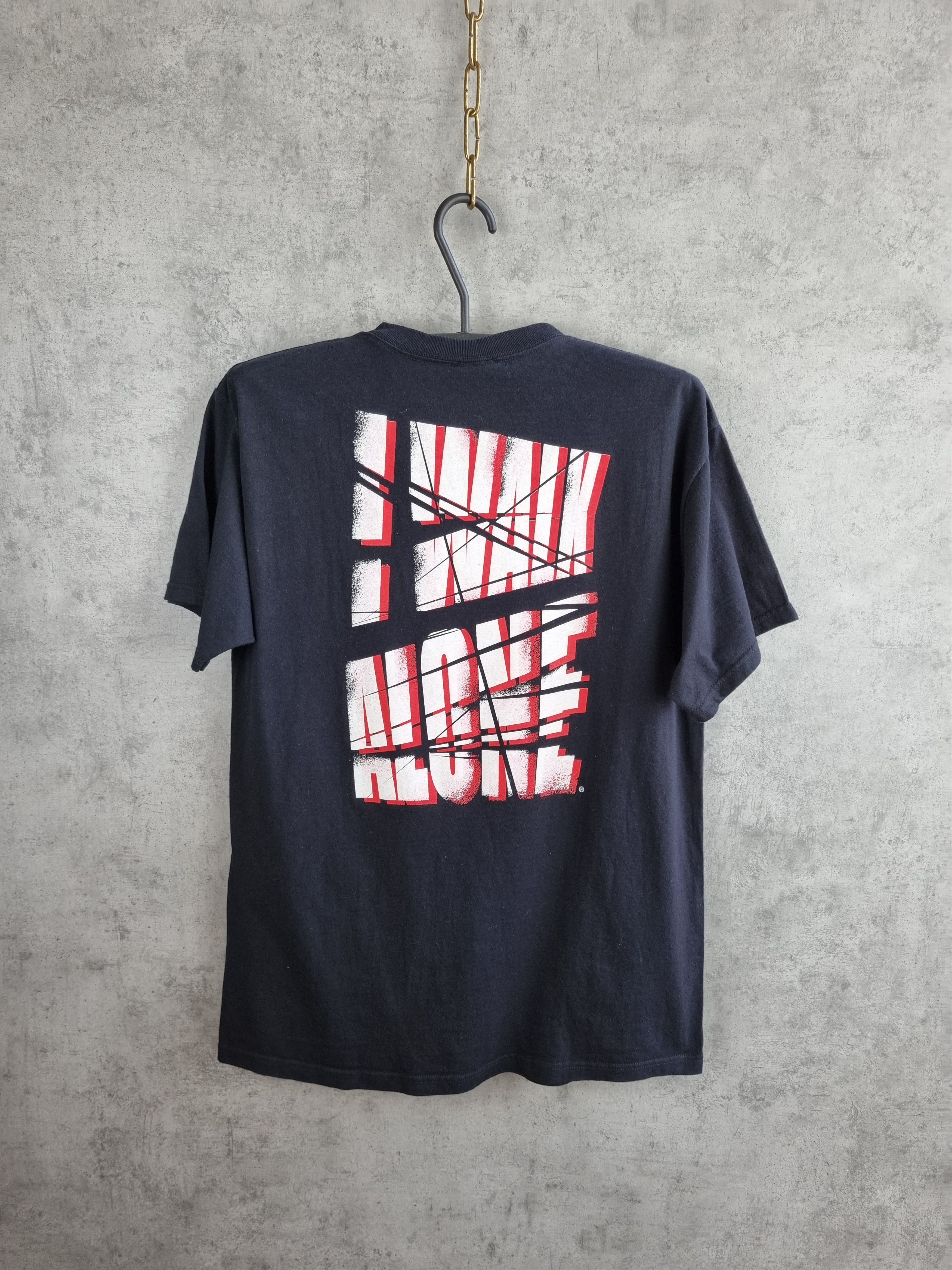 Vintage × WWE × WWF Rare print BATISTA WWF I Walk ALONE Vintage Tee shirt Size US L / EU 52-54 / 3 - 3 Thumbnail