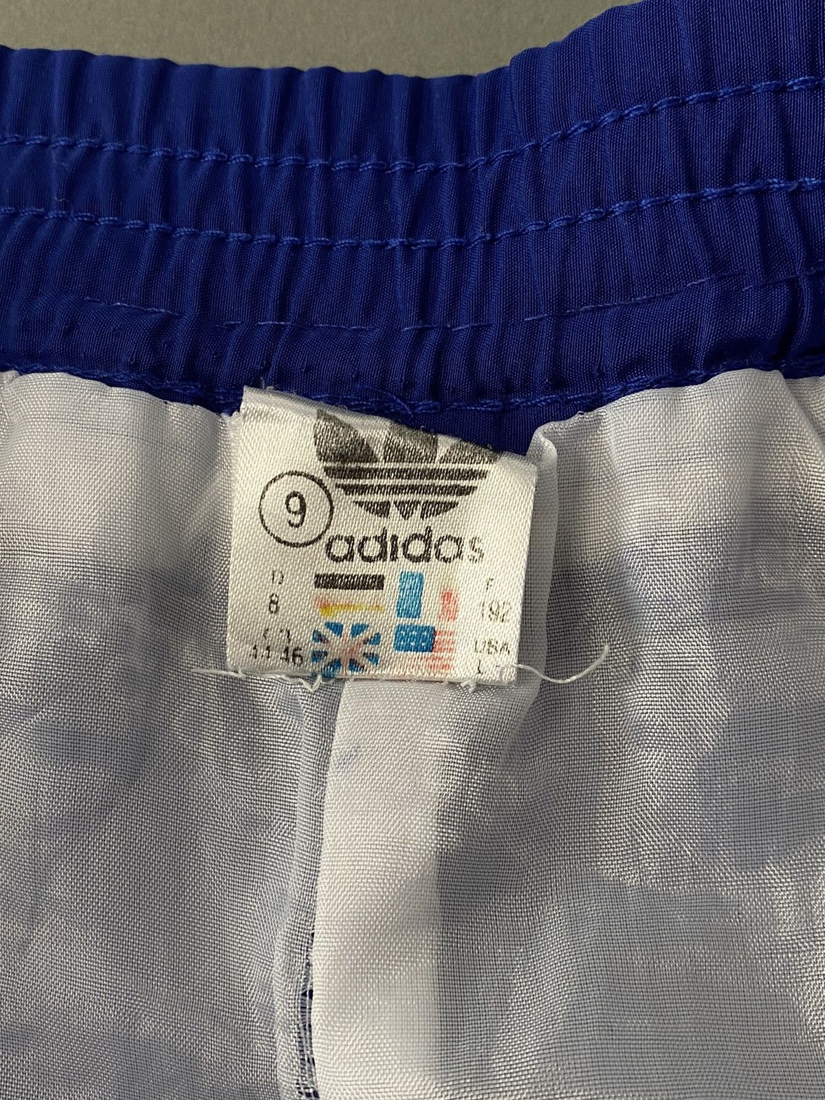 Adidas × Vintage 90s Adidas vintage blue track pants small logo Size US 30 / EU 46 - 4 Thumbnail