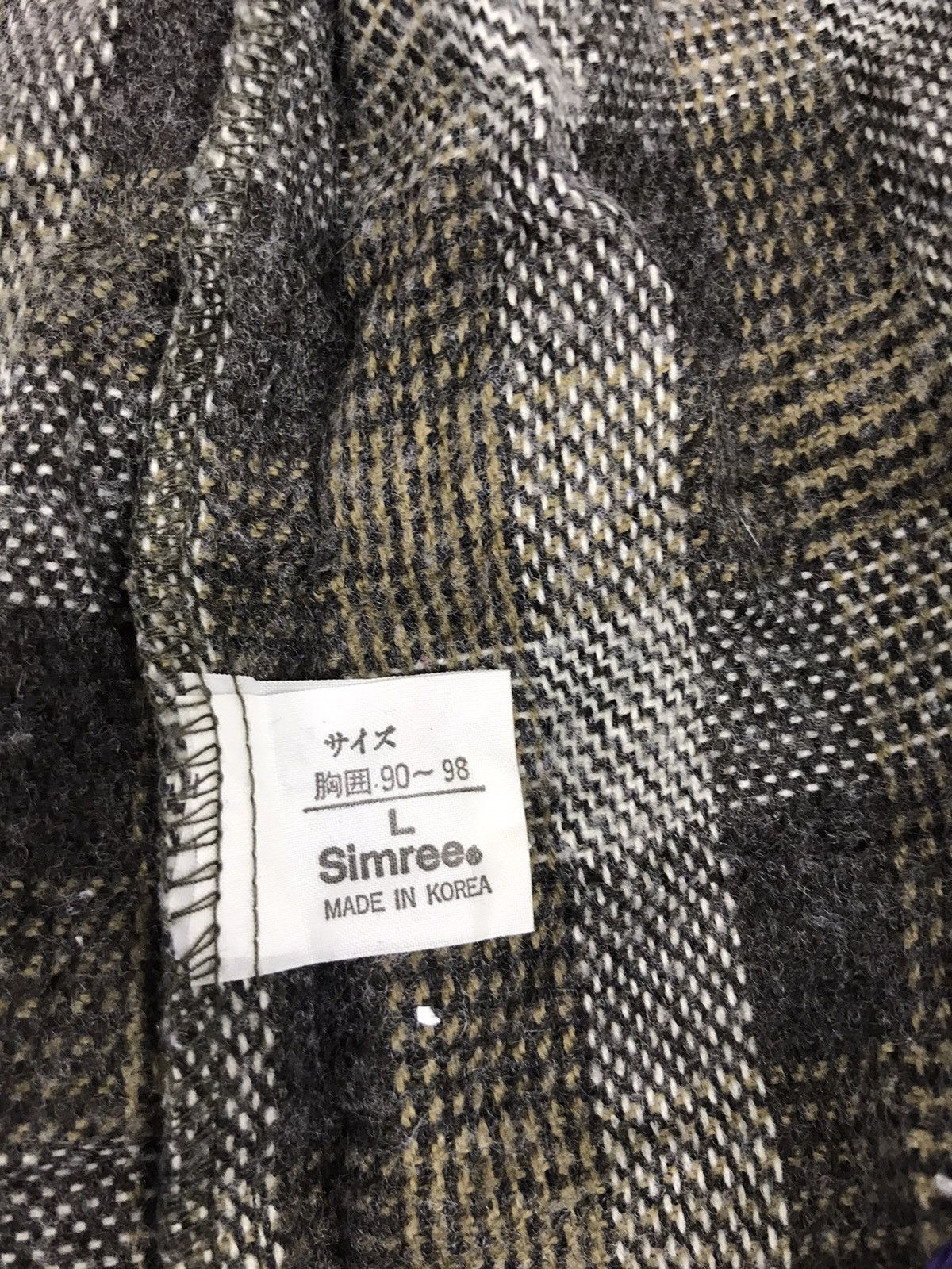 Flannel Vintage Simree Plaid Checked Wear Double Pockets Classic Size US L / EU 52-54 / 3 - 7 Thumbnail