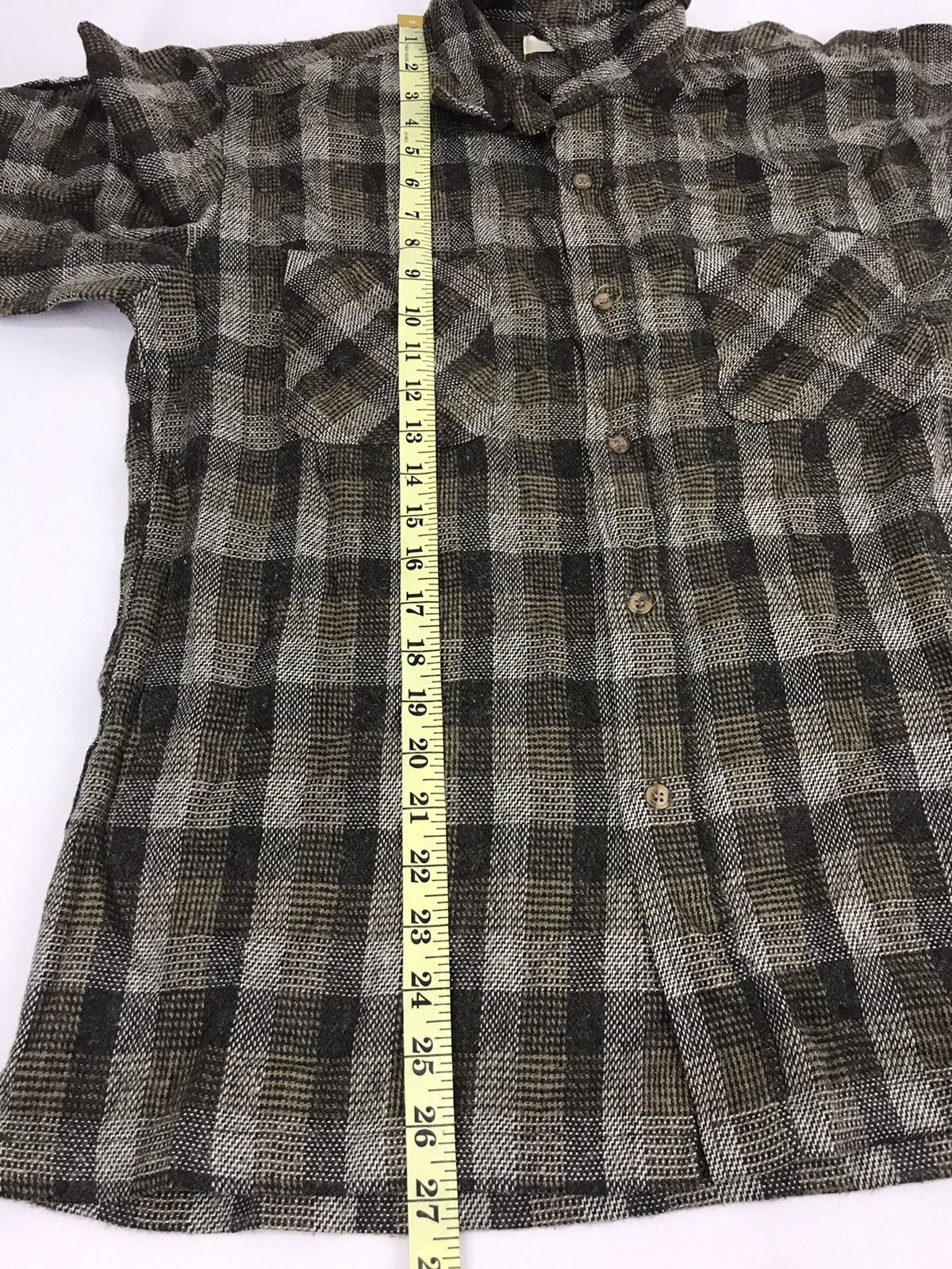Flannel Vintage Simree Plaid Checked Wear Double Pockets Classic Size US L / EU 52-54 / 3 - 10 Thumbnail