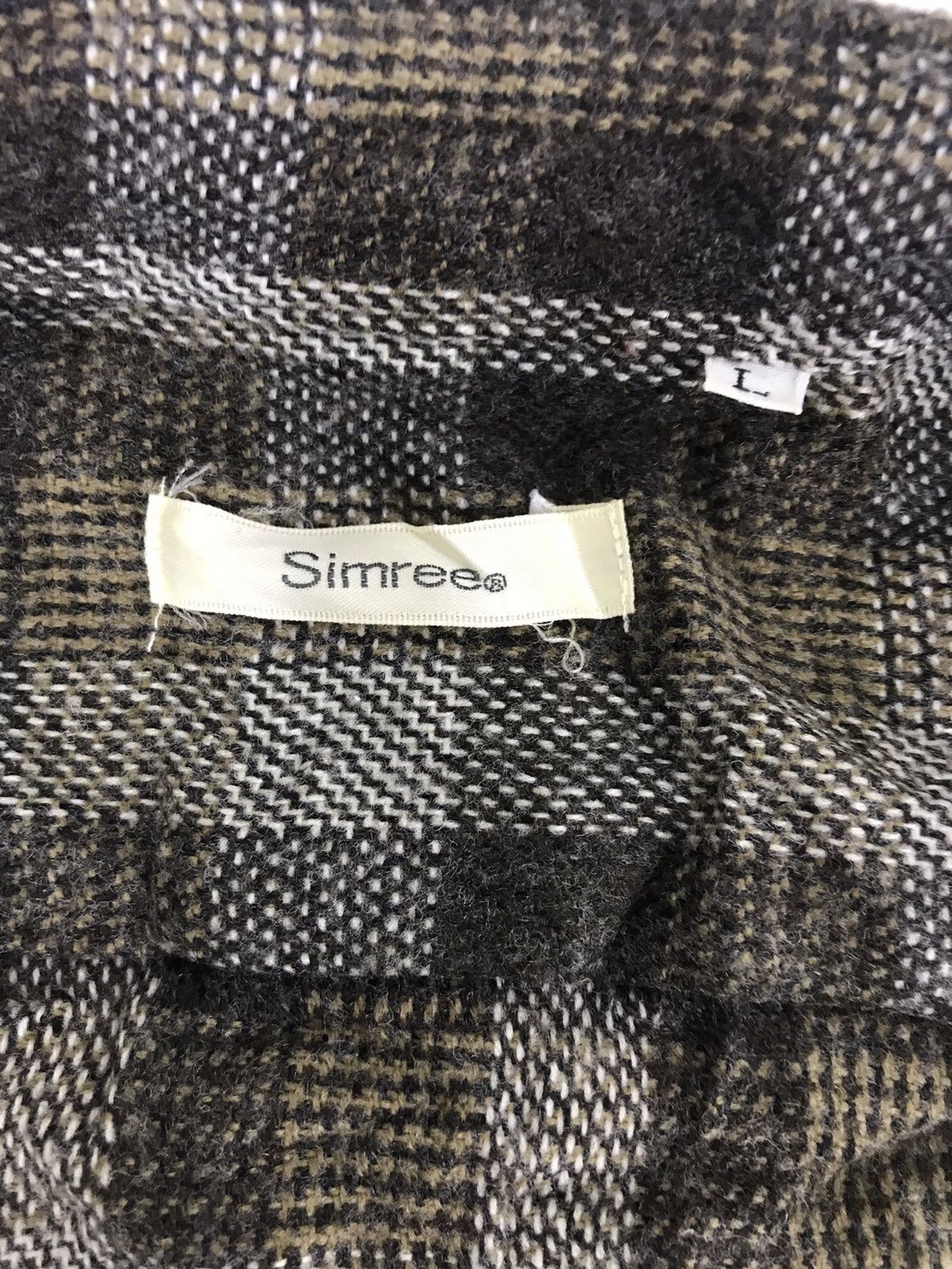 Flannel Vintage Simree Plaid Checked Wear Double Pockets Classic Size US L / EU 52-54 / 3 - 6 Thumbnail