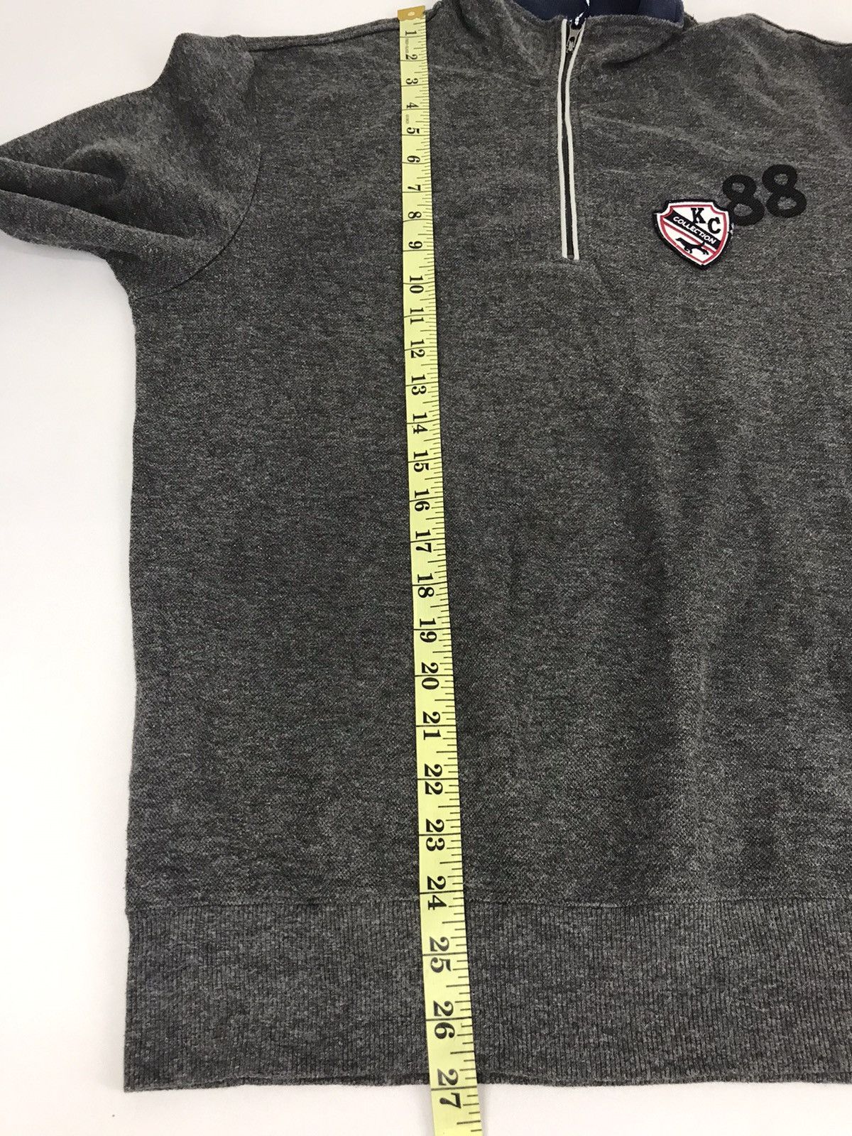 Japanese Brand Rare Logo KC Collection 88 Sweatshirt Half Zip Size US M / EU 48-50 / 2 - 8 Thumbnail