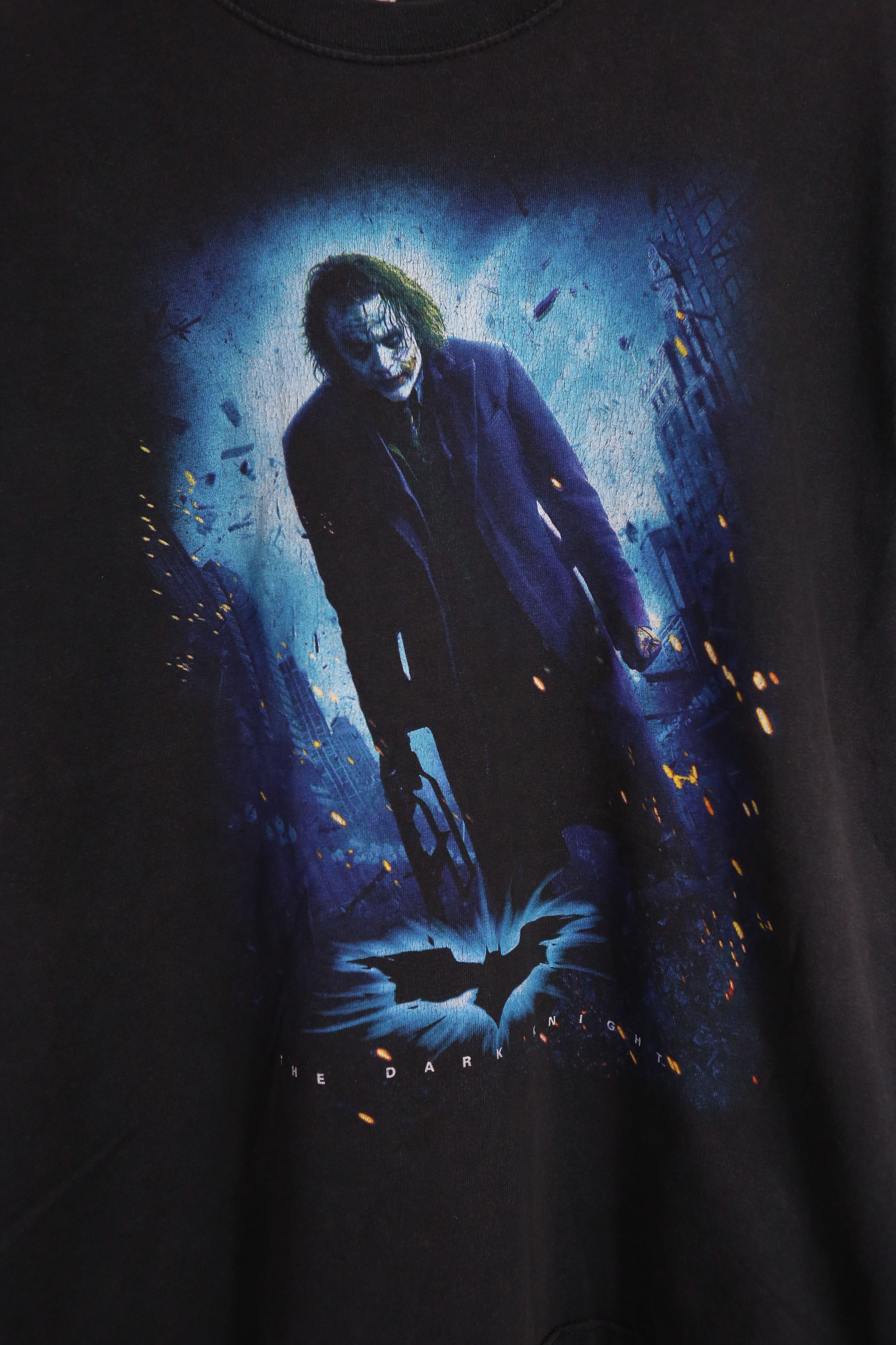 DC Comics Vintage Movie Tees Batman the Dark knight Promo T shirt (M) Size US M / EU 48-50 / 2 - 3 Thumbnail