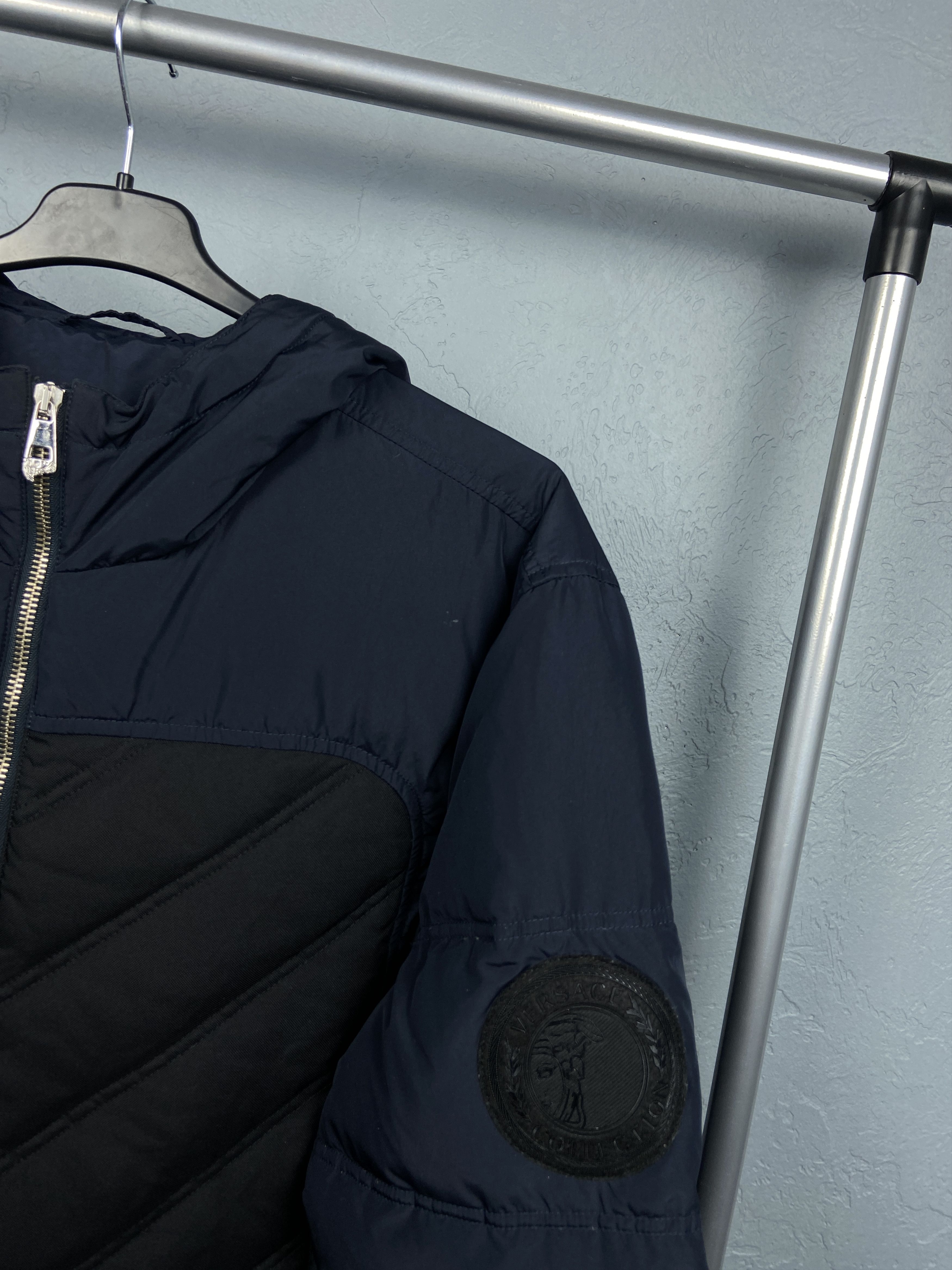 Versace × Versace Jeans Couture × Versus Versace Versace Collection Mens Goose Down Puffer Jacket Coat Size US M / EU 48-50 / 2 - 2 Thumbnail