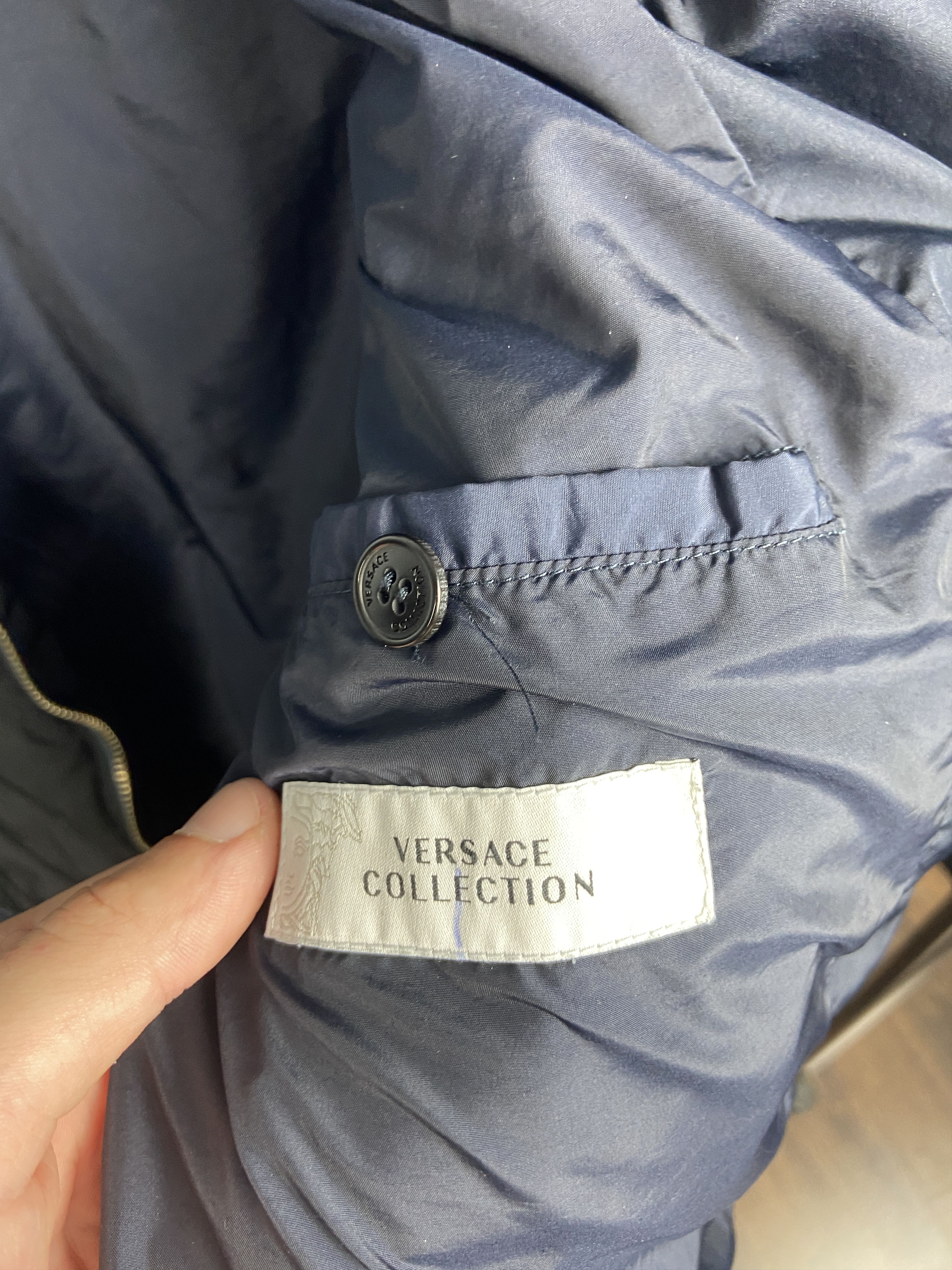 Versace × Versace Jeans Couture × Versus Versace Versace Collection Mens Goose Down Puffer Jacket Coat Size US M / EU 48-50 / 2 - 10 Thumbnail