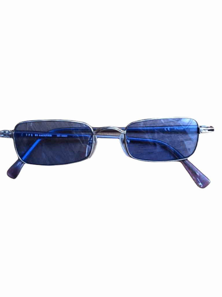 Jean Paul Gaultier Vintage Navy Sunglasses Size ONE SIZE - 2 Thumbnail