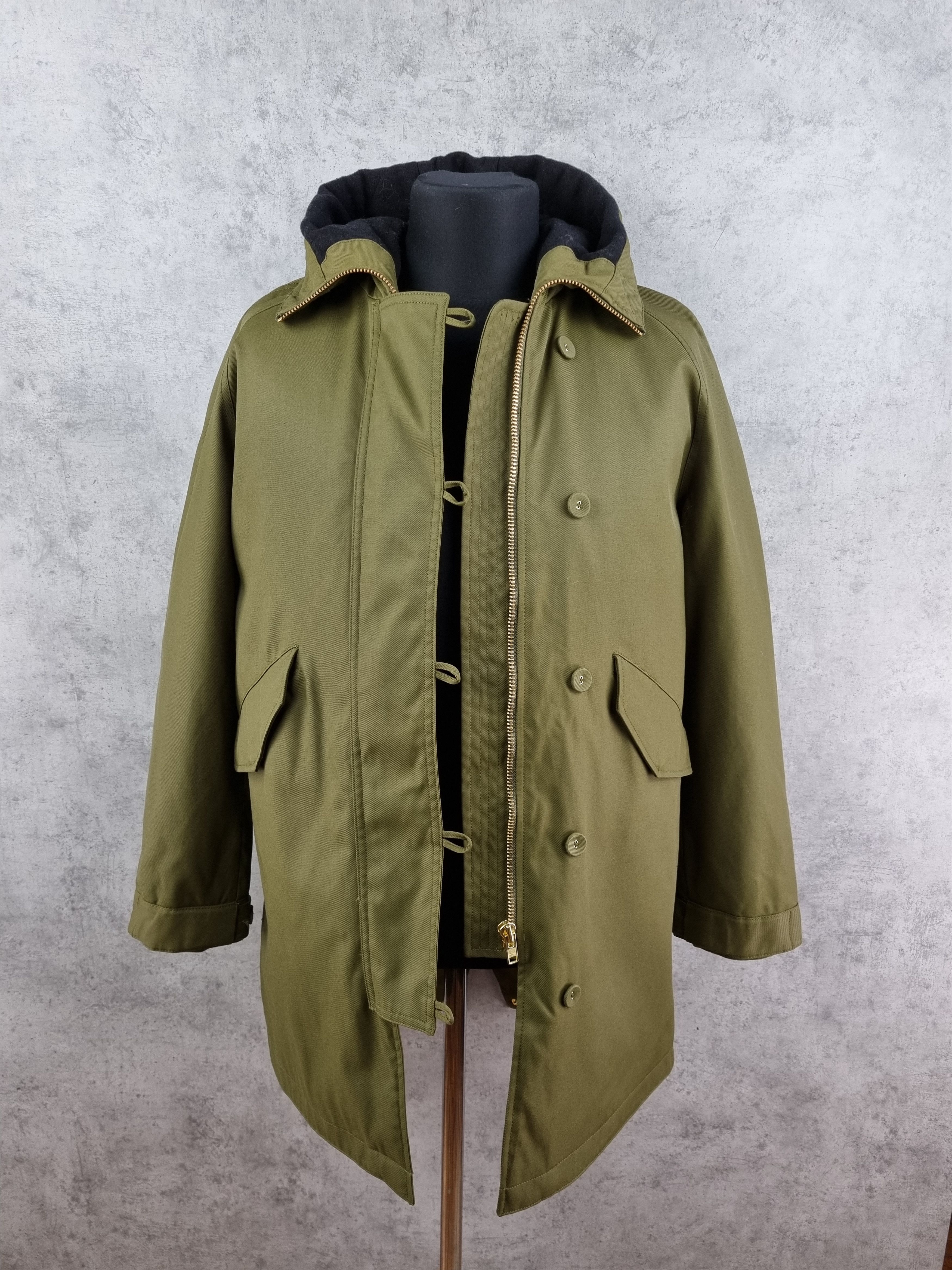 Whyred ±600$ Whyred Hooded Nylon/Wool Parka Size US M / EU 48-50 / 2 - 9 Thumbnail