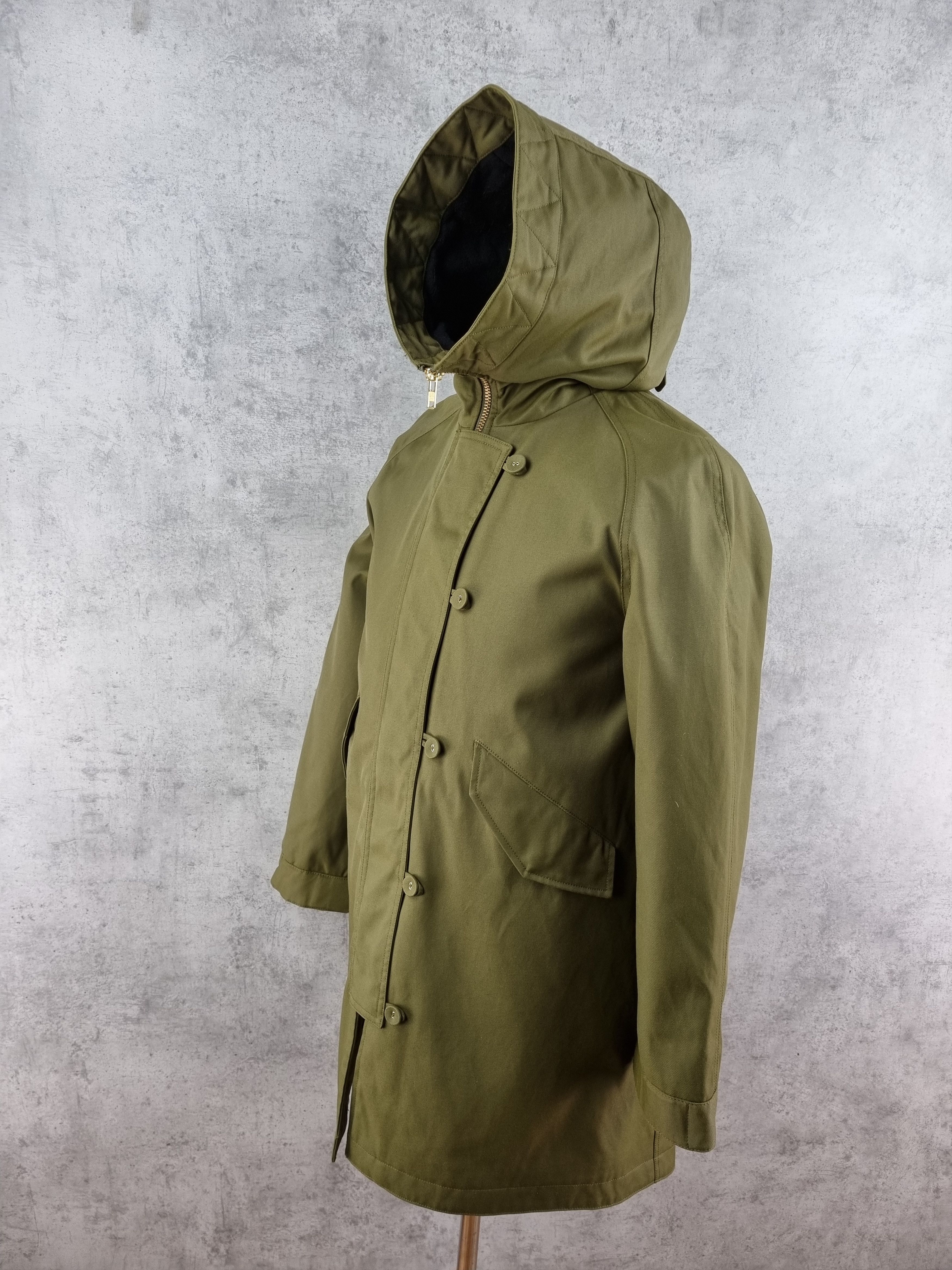 Whyred ±600$ Whyred Hooded Nylon/Wool Parka Size US M / EU 48-50 / 2 - 7 Thumbnail