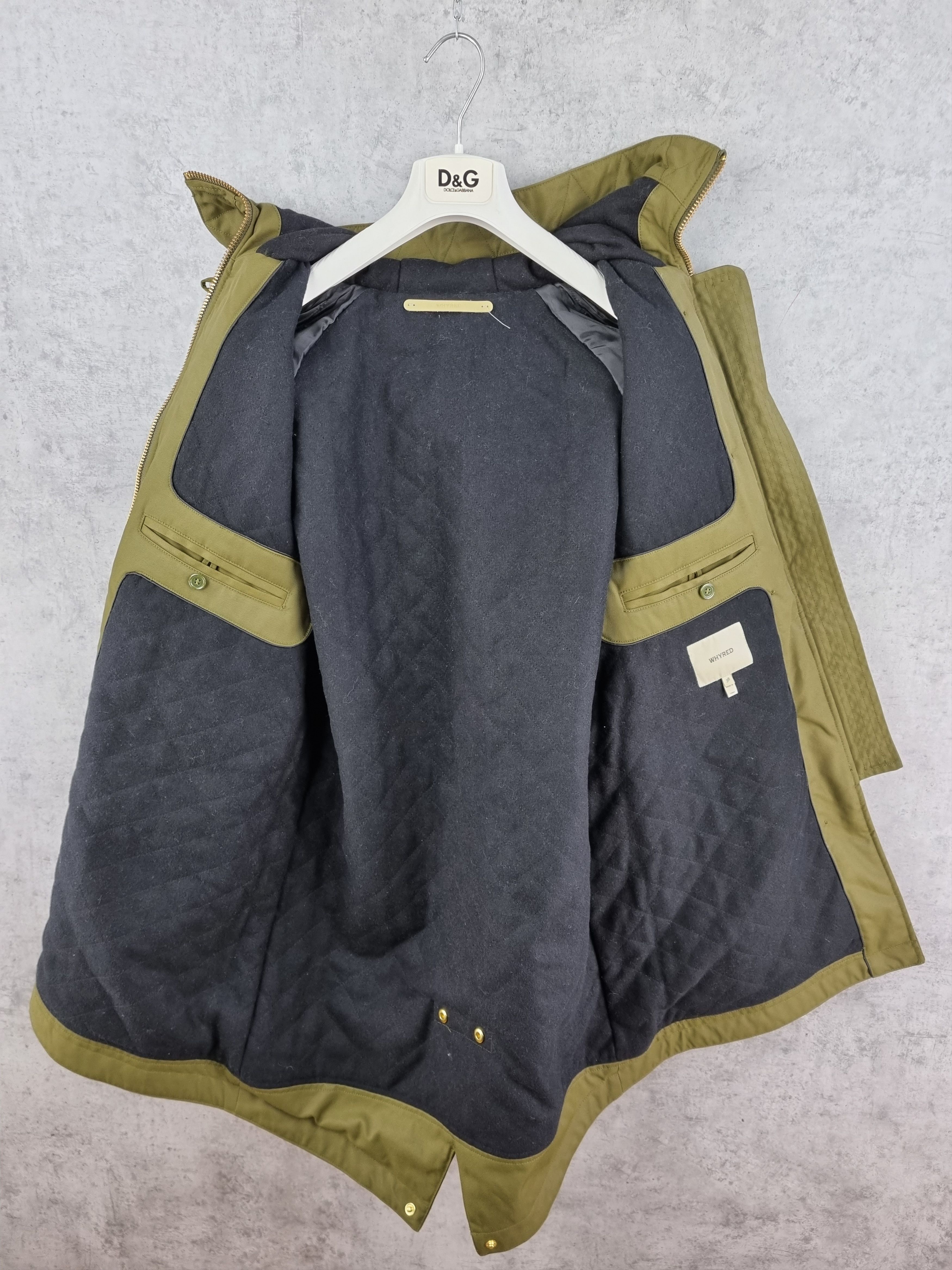 Whyred ±600$ Whyred Hooded Nylon/Wool Parka Size US M / EU 48-50 / 2 - 11 Thumbnail
