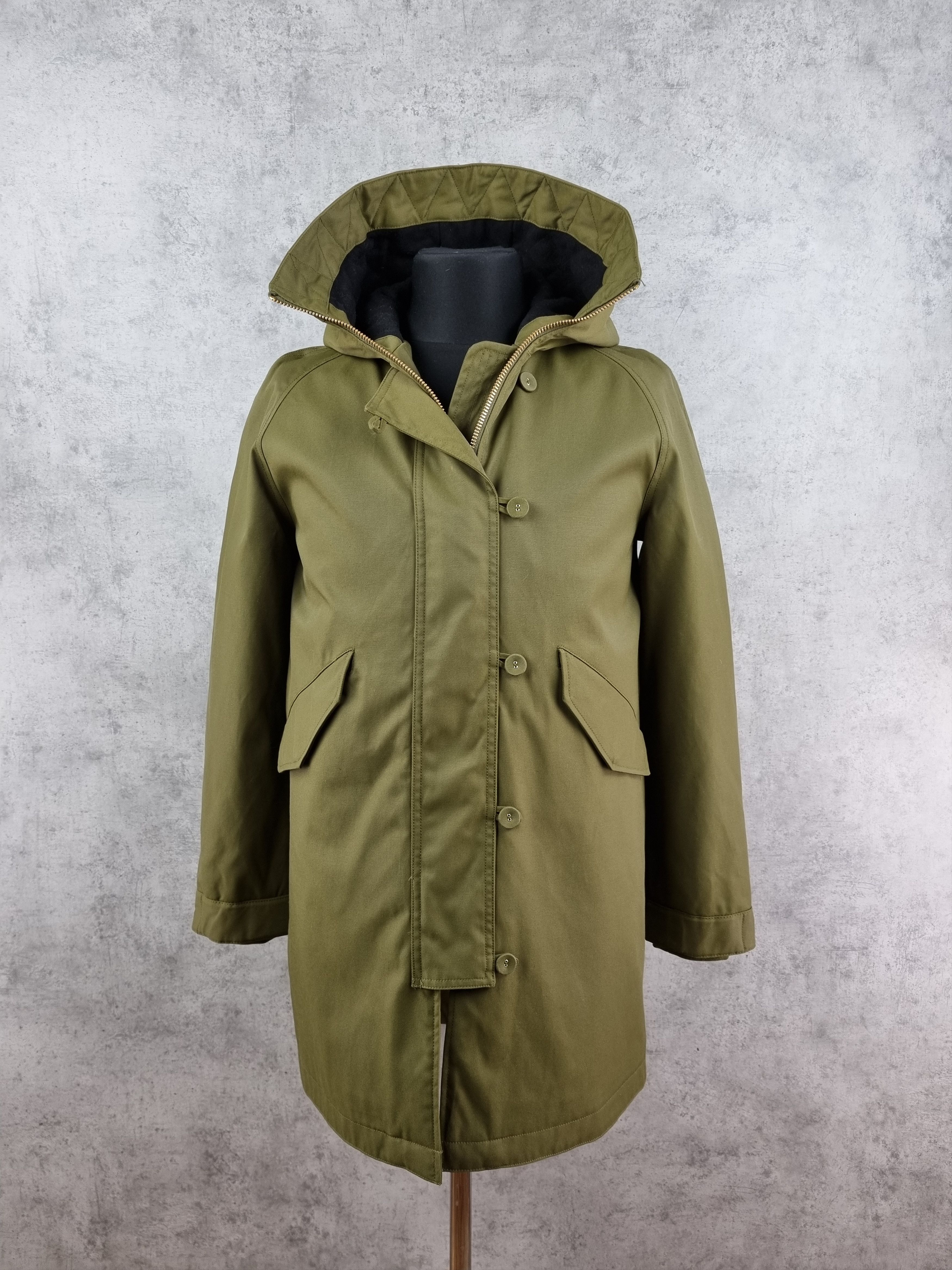 Whyred ±600$ Whyred Hooded Nylon/Wool Parka Size US M / EU 48-50 / 2 - 3 Thumbnail