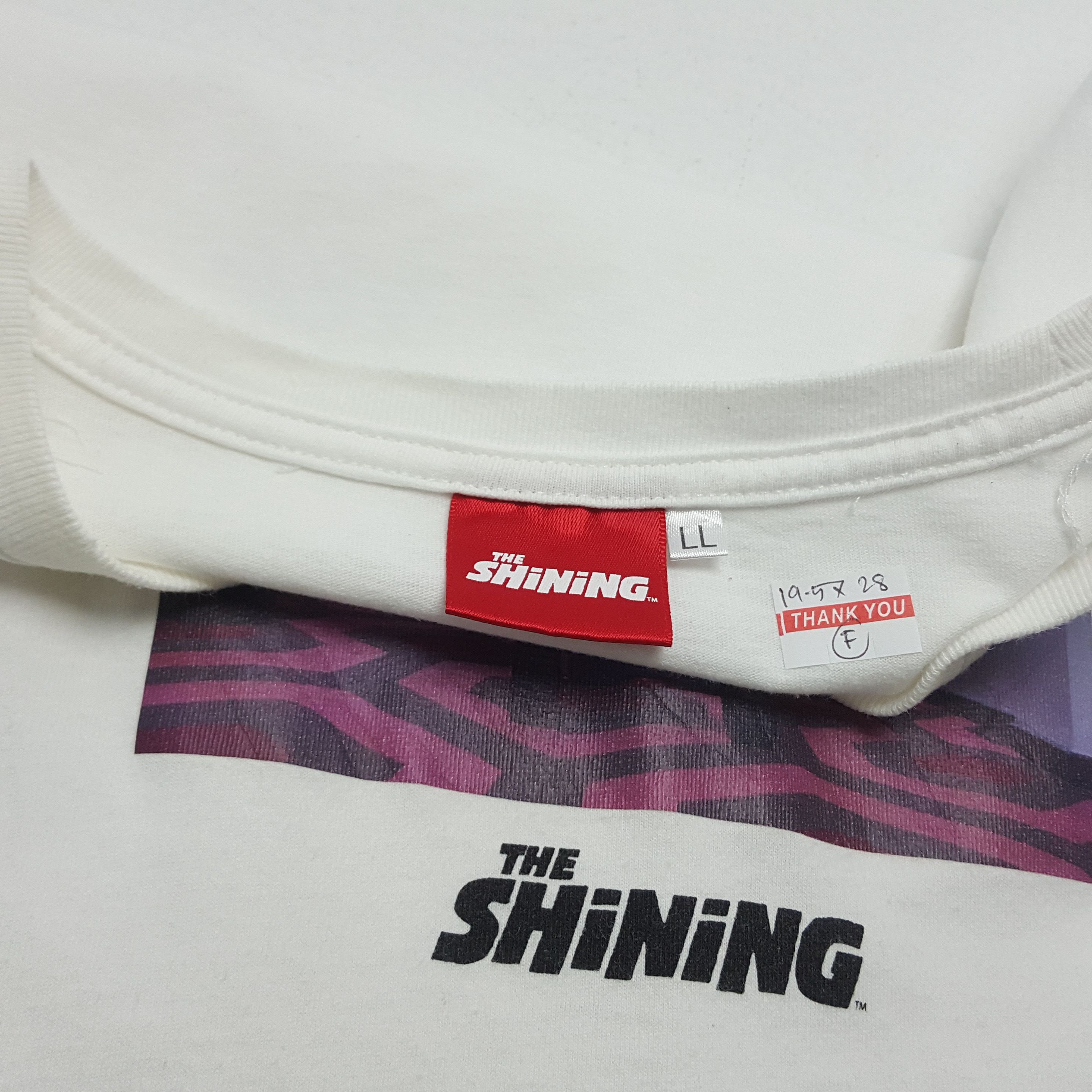 Vintage Vintage THE SHINING American Horror Murder Movie t-shirt Size US M / EU 48-50 / 2 - 2 Thumbnail