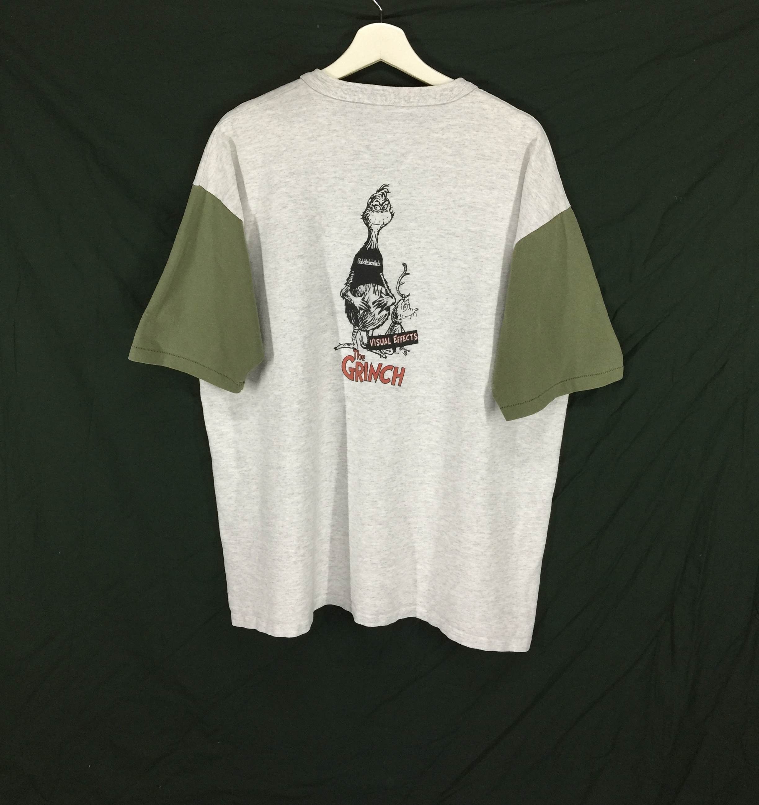 Vintage Digital domain the grinch vintage 90s tshirt Size US XL / EU 56 / 4 - 1 Thumbnail
