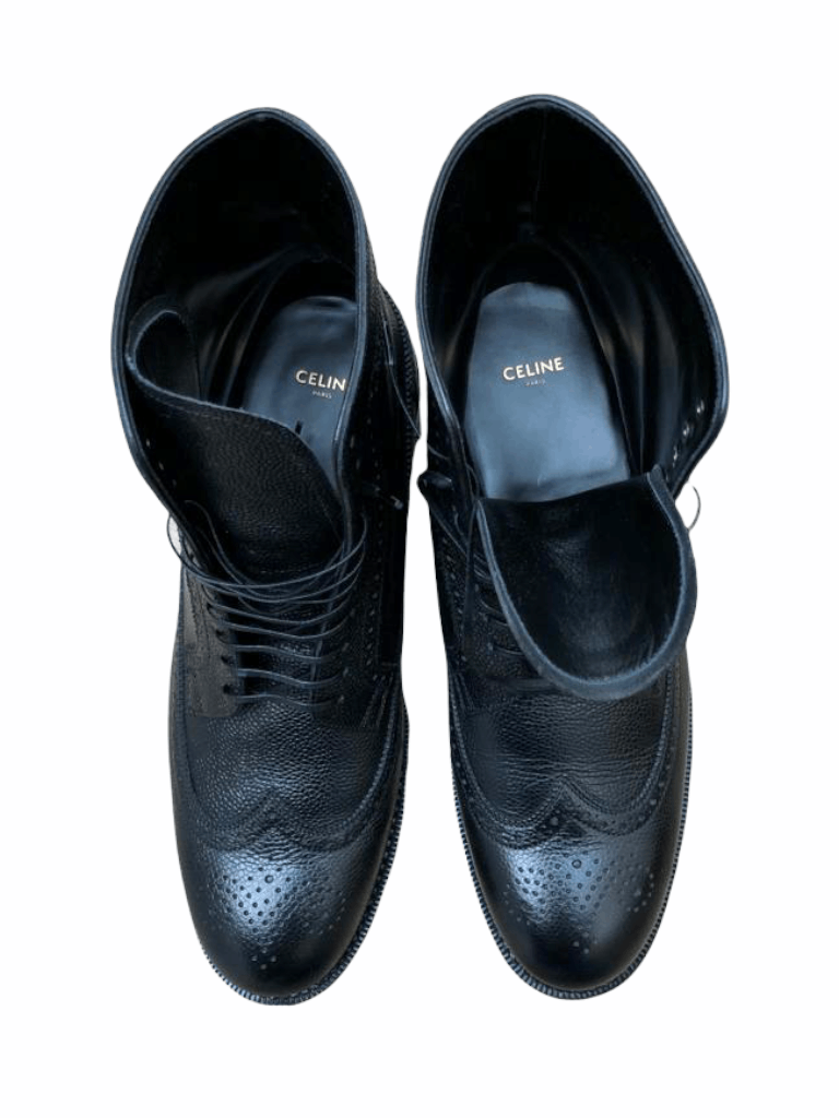 Celine Black Academy / Army Boots Size US 9 / EU 42 - 4 Thumbnail