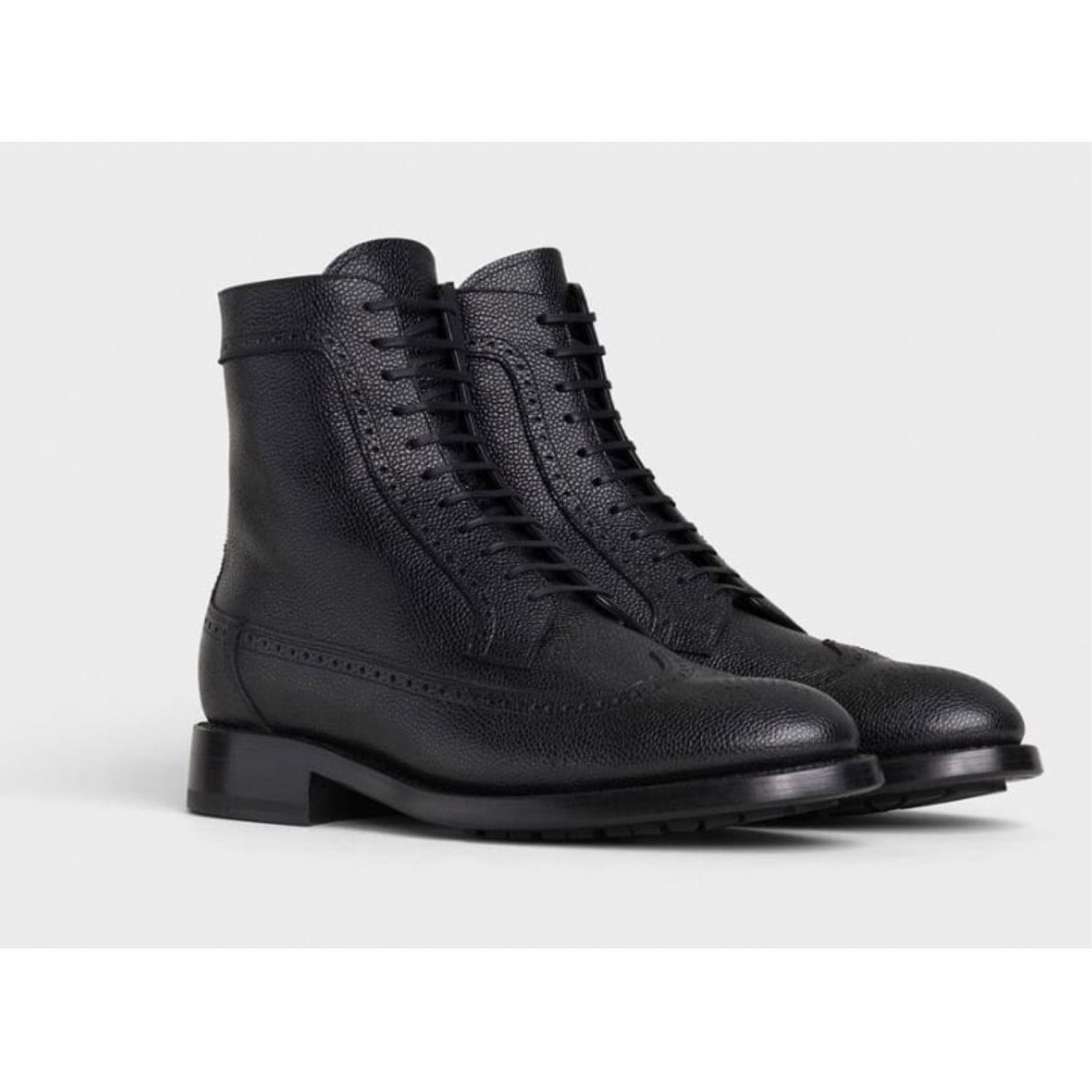 Celine Black Academy / Army Boots Size US 9 / EU 42 - 1 Thumbnail