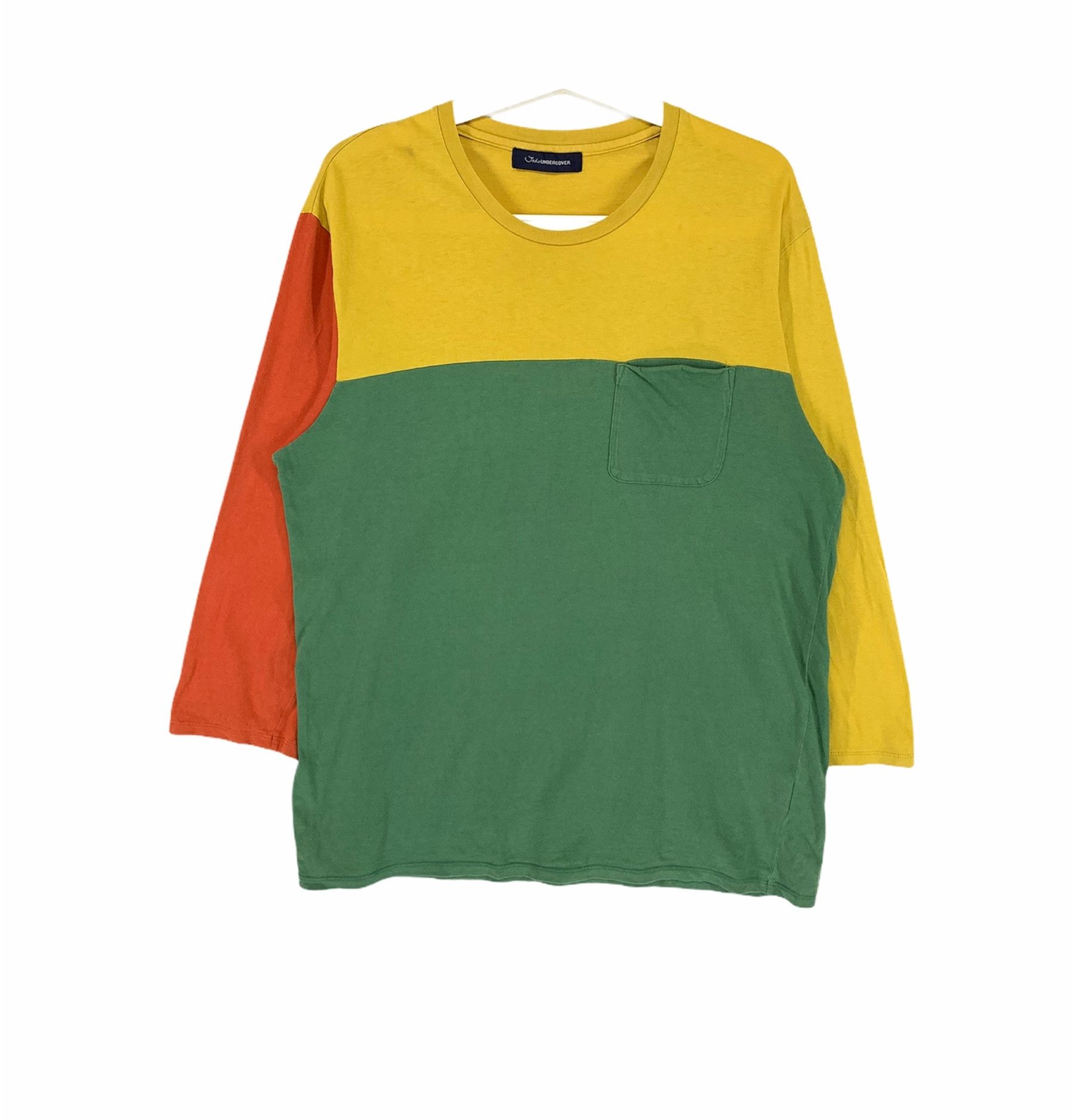 Japanese Brand × Jun Takahashi × Undercover Undercover jun takahashi tricolor plain long sleeve shirt Size US M / EU 48-50 / 2 - 1 Thumbnail