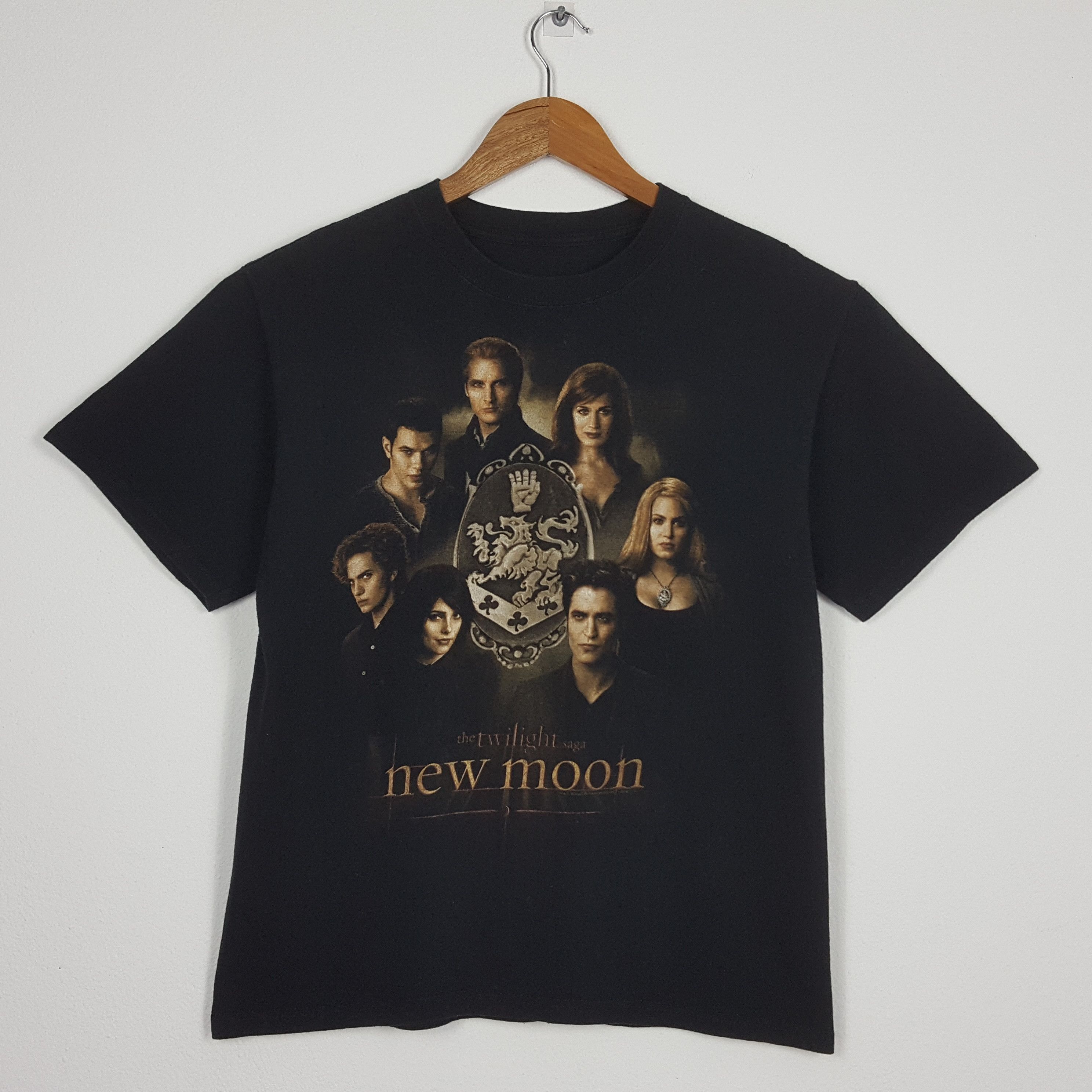 image of The Twilight Saga New Moon Promo Movie T-Shirt in Black, Men's (Size Medium)