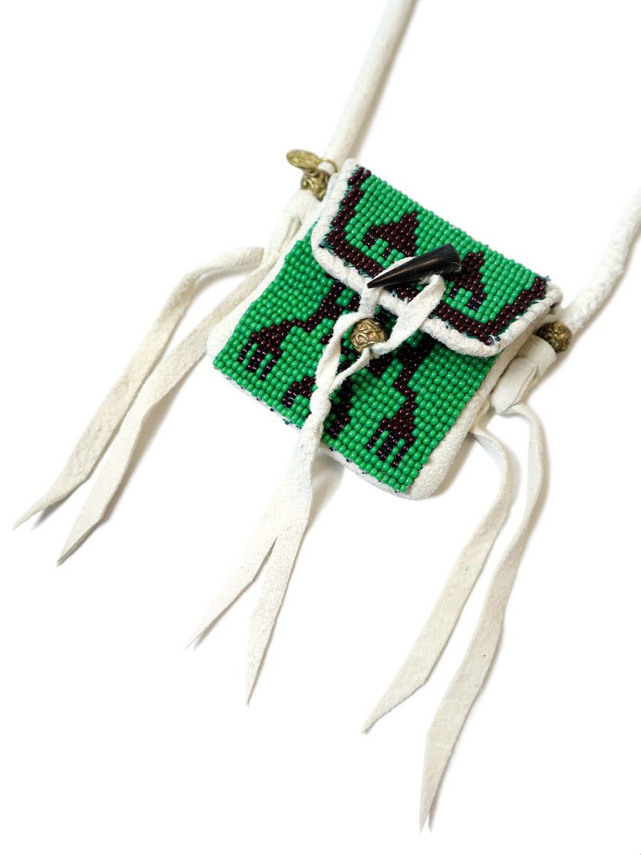 Kapital Kapital Deer Leather Pueblo Rain Charm Size ONE SIZE - 3 Thumbnail