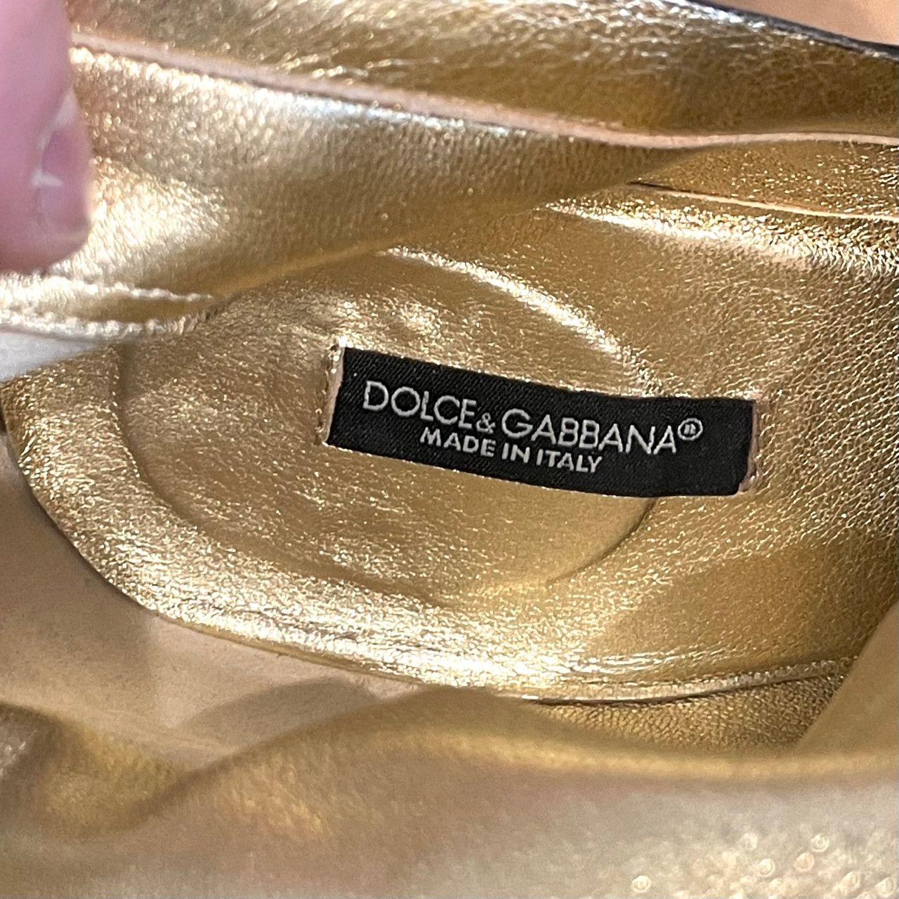 Dolce & Gabbana Dolce & Gabbana Black Patent Heeled Boots Size US 8 / IT 38 - 12 Thumbnail