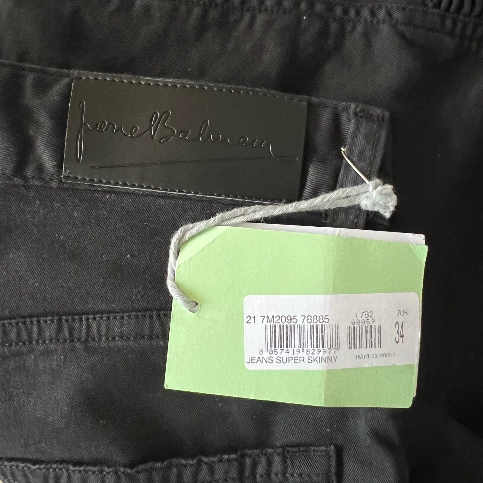 Pierre Balmain Pierre Balmain skinny jeans black nwt 34 Size US 34 / EU 50 - 4 Thumbnail
