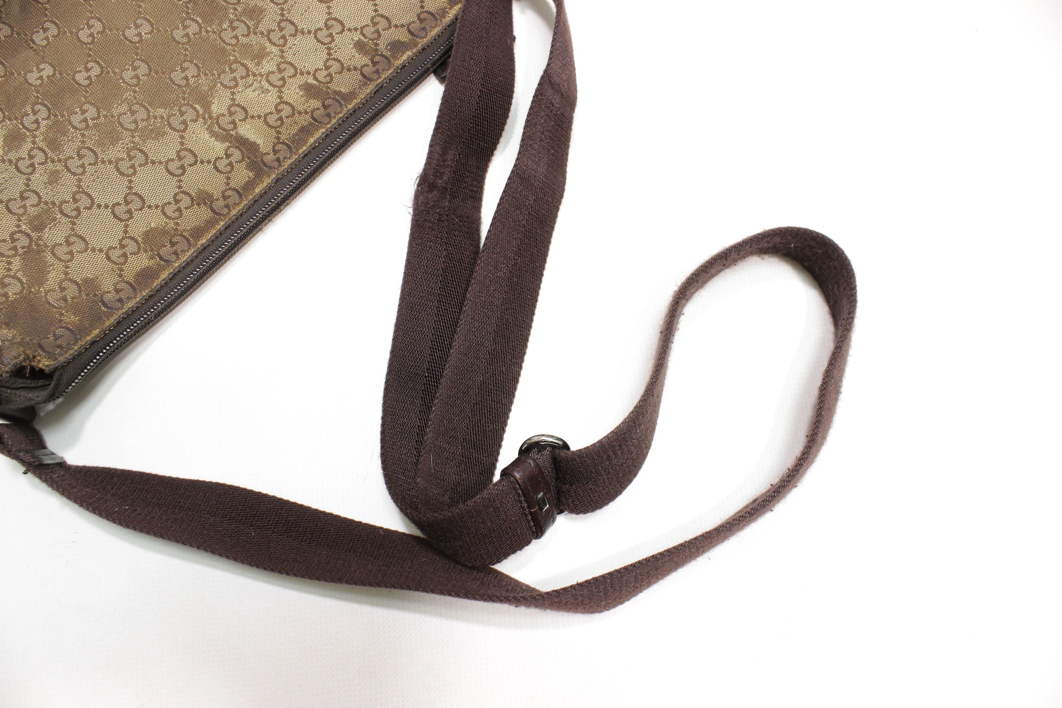 Gucci GG Monogram Sling Distressed Bag Size ONE SIZE - 8 Thumbnail