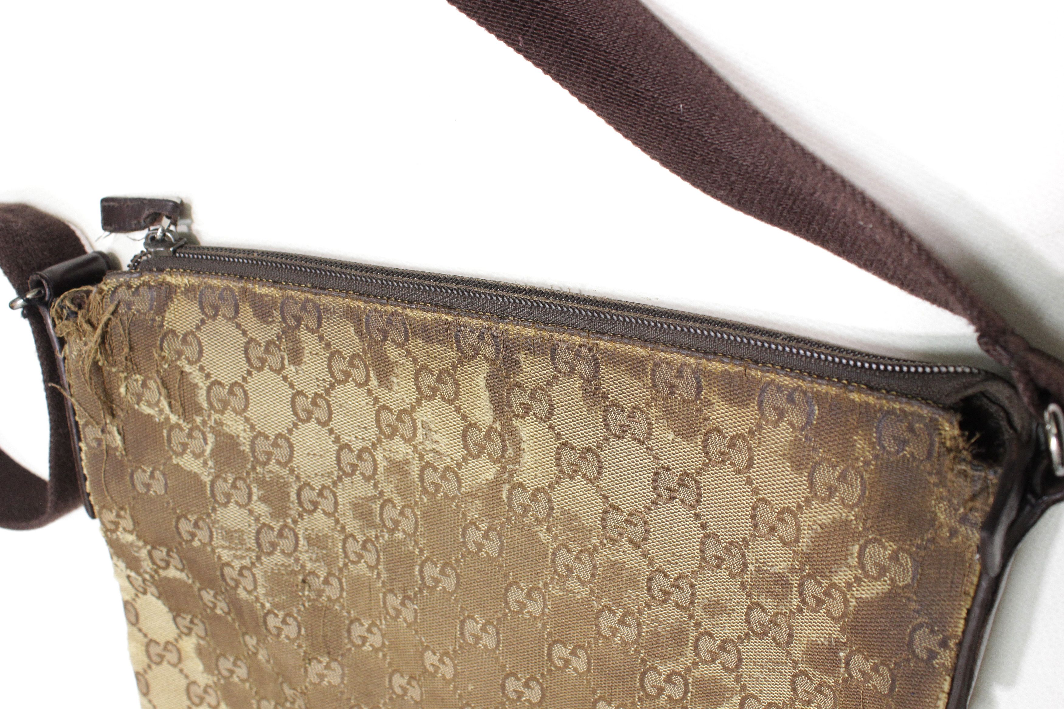 Gucci GG Monogram Sling Distressed Bag Size ONE SIZE - 7 Thumbnail