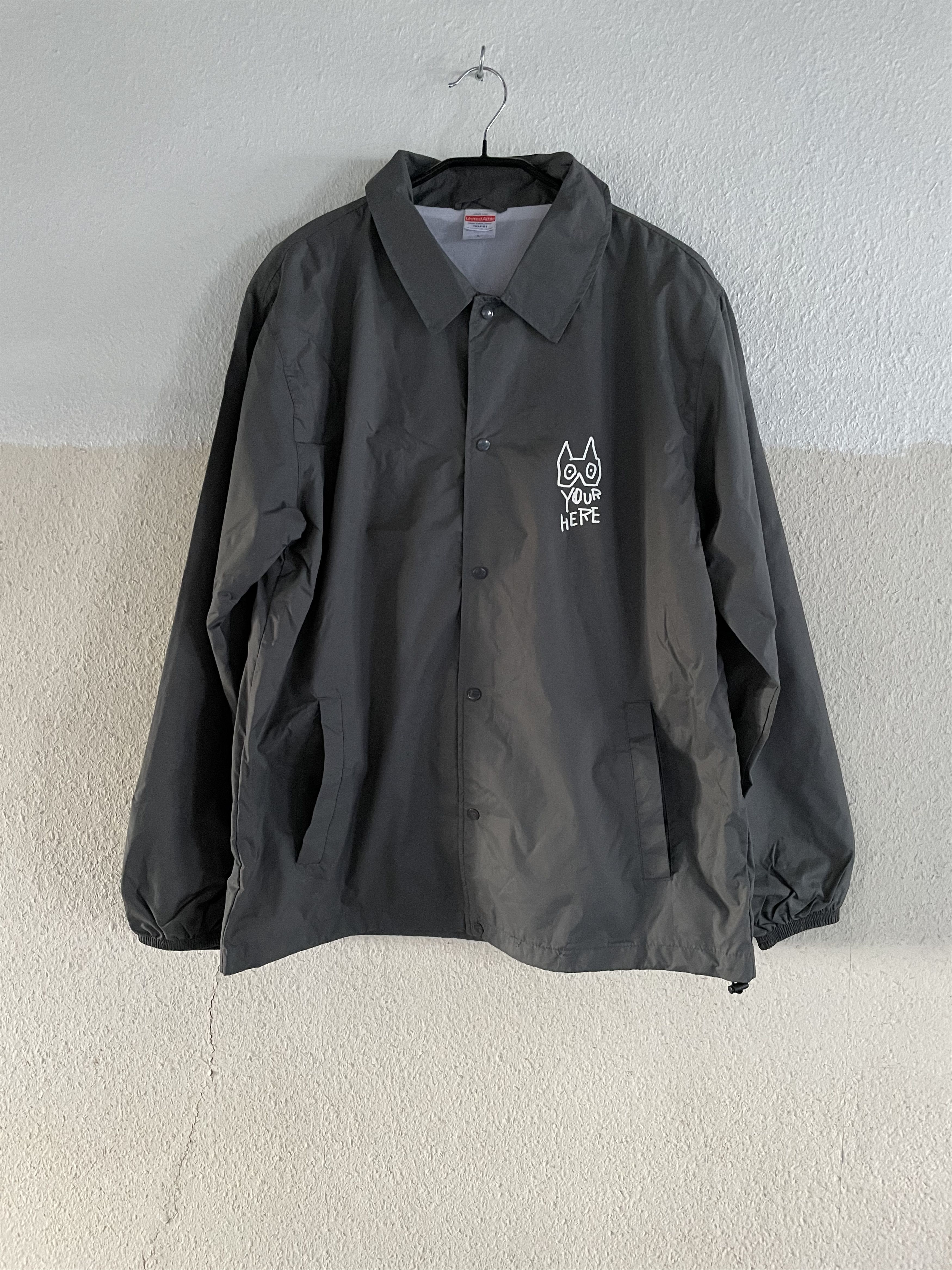 Vintage bomber zip parka jacket - not biker leather hoodie Size US L / EU 52-54 / 3 - 2 Thumbnail