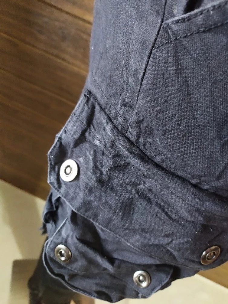 Japanese Brand Cavaria 2 tone Black Cargo Gas Mask Tactical Punk Pants Size US 30 / EU 46 - 7 Thumbnail
