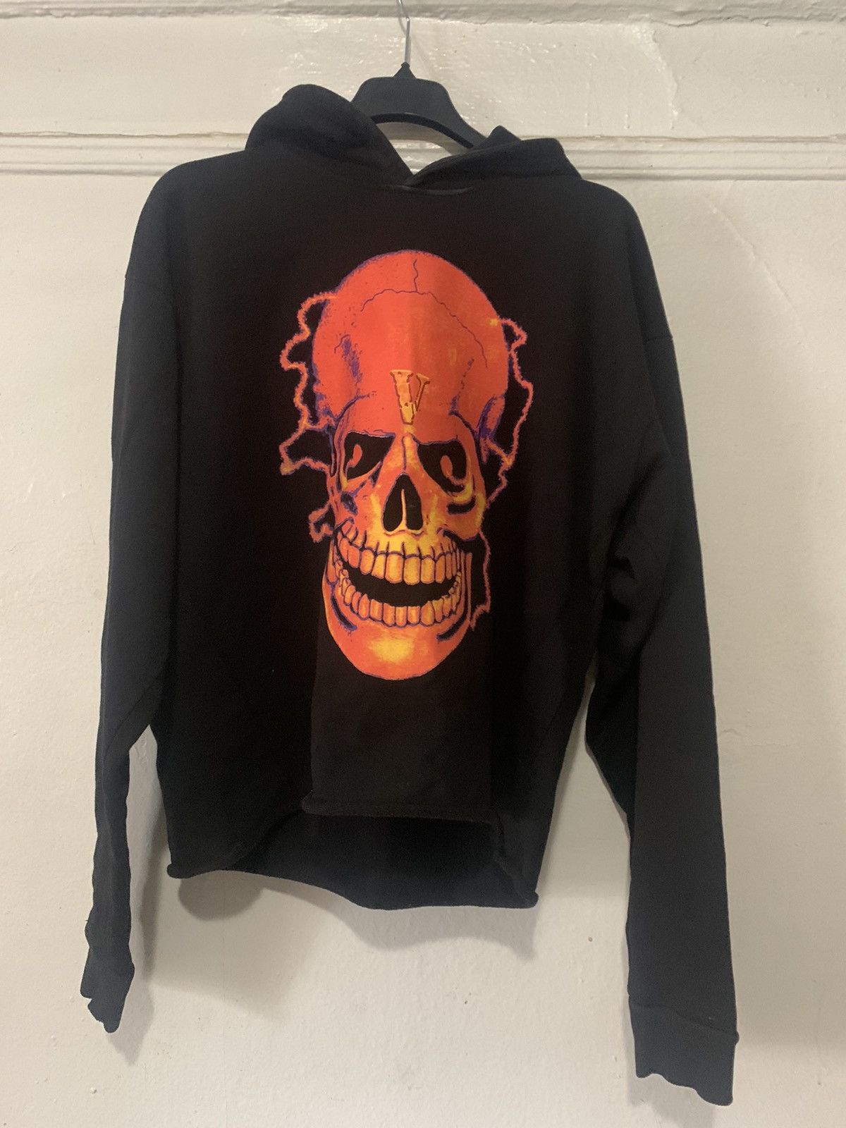 Vlone Vlone Skull Shocker Hoodie Size M Grailed