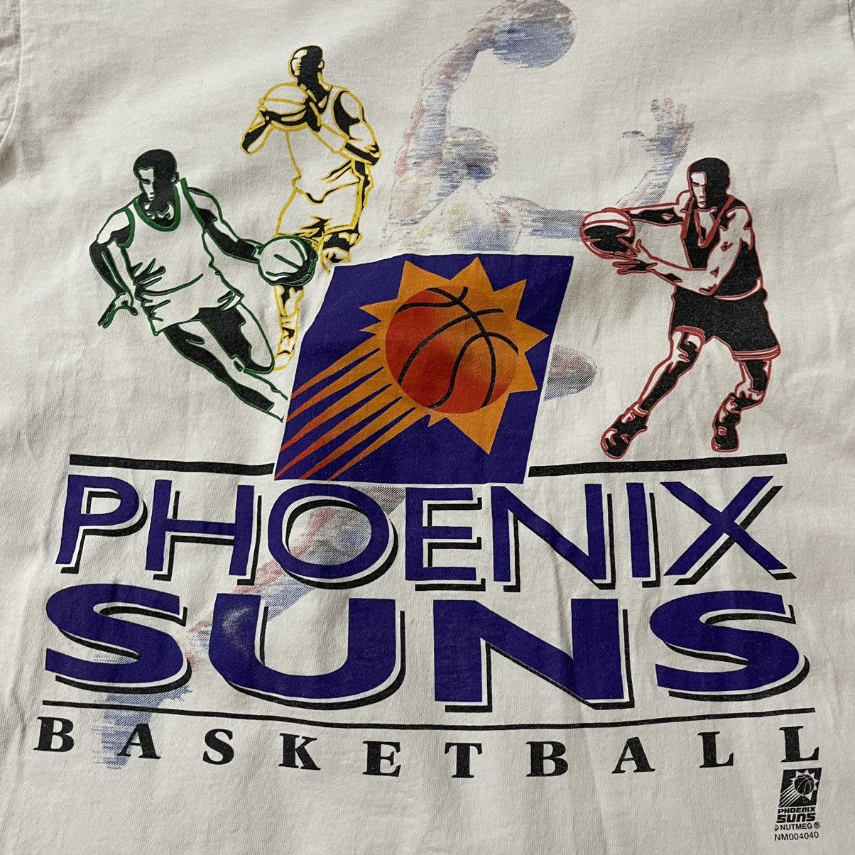NBA × Vintage Phoenix Suns Basketball vintage NBA team 90s Nutmeg size ~M Size US M / EU 48-50 / 2 - 2 Thumbnail