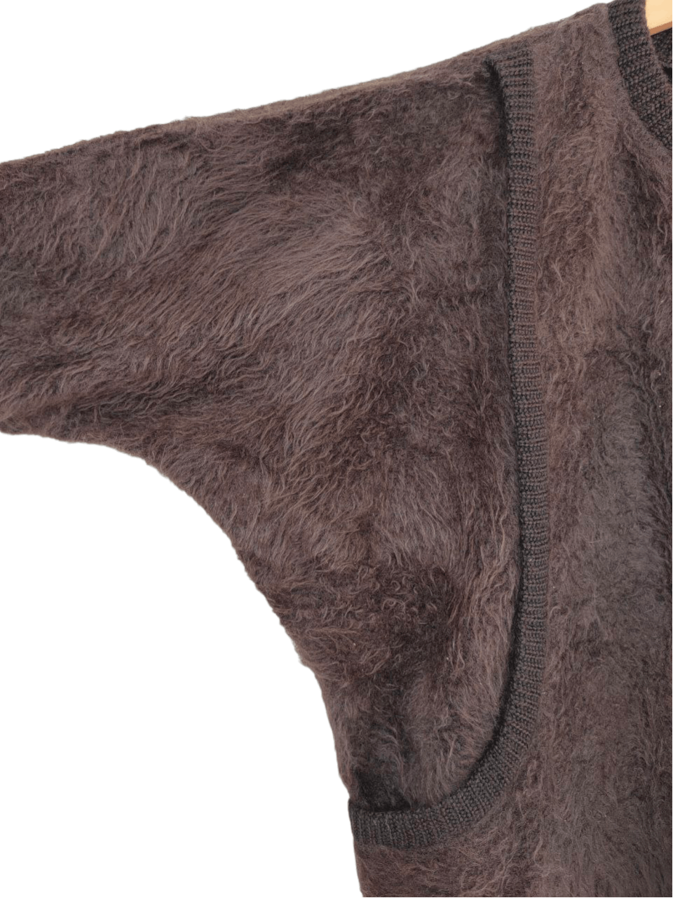 Japanese Brand Vintage fur Cardigan Size L / US 10 / IT 46 - 4 Thumbnail