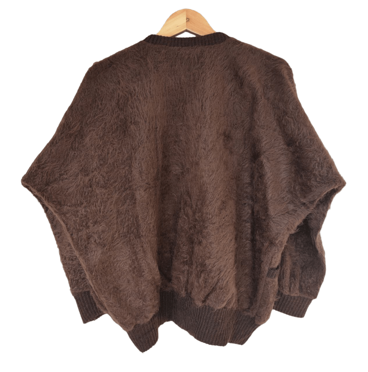 Japanese Brand Vintage fur Cardigan Size L / US 10 / IT 46 - 2 Thumbnail